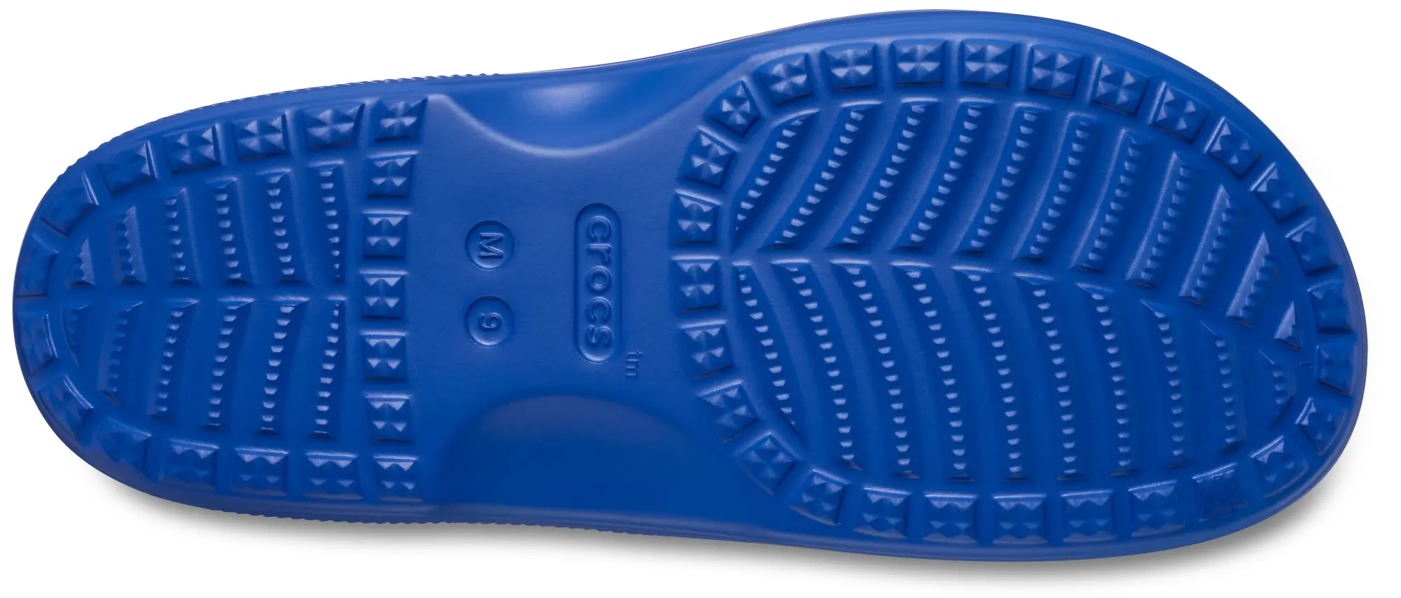 Crocs | Men | Classic Icon | Slides | Blue Bolt | 6