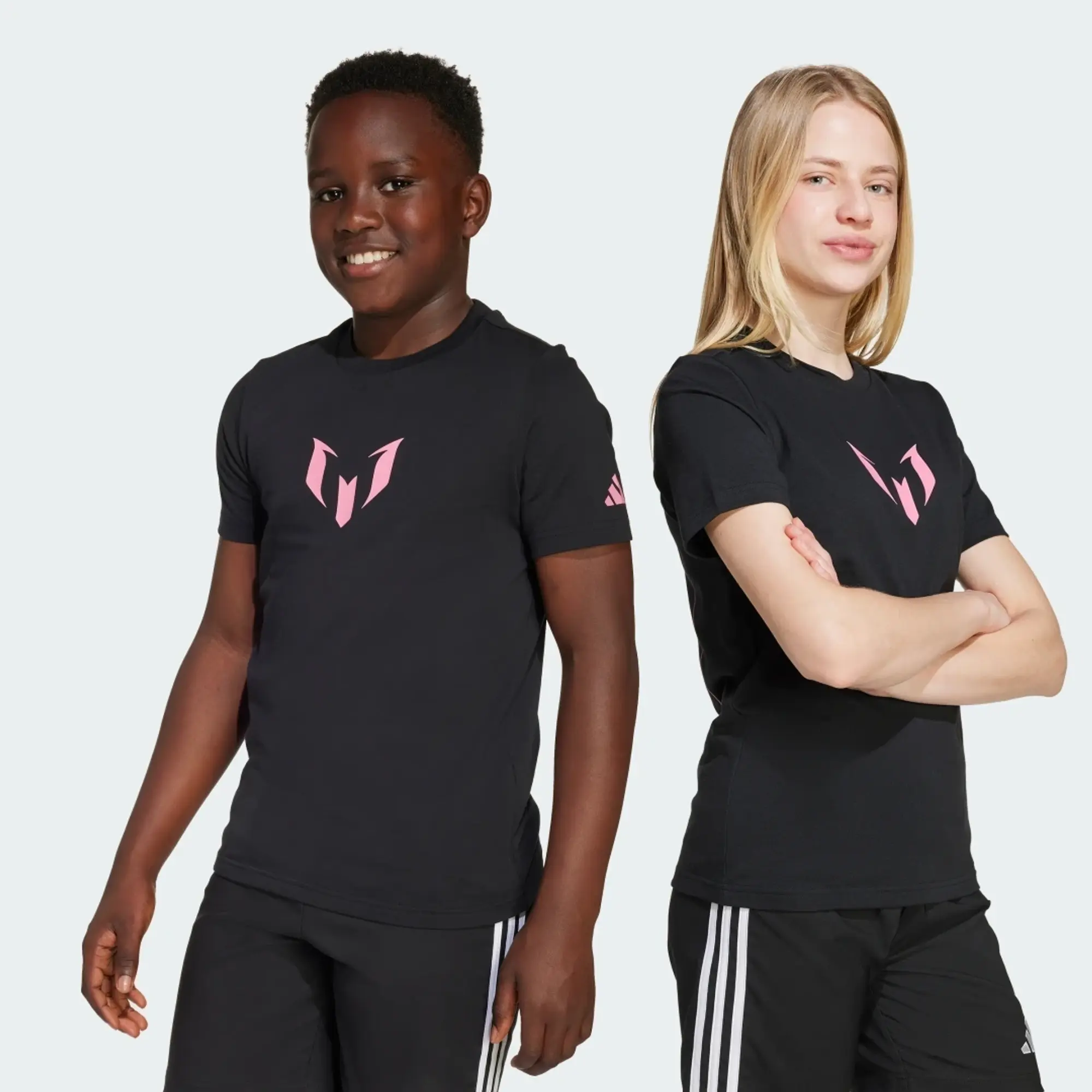 adidas Messi Name &amp; Number Graphic T-Shirt Kids