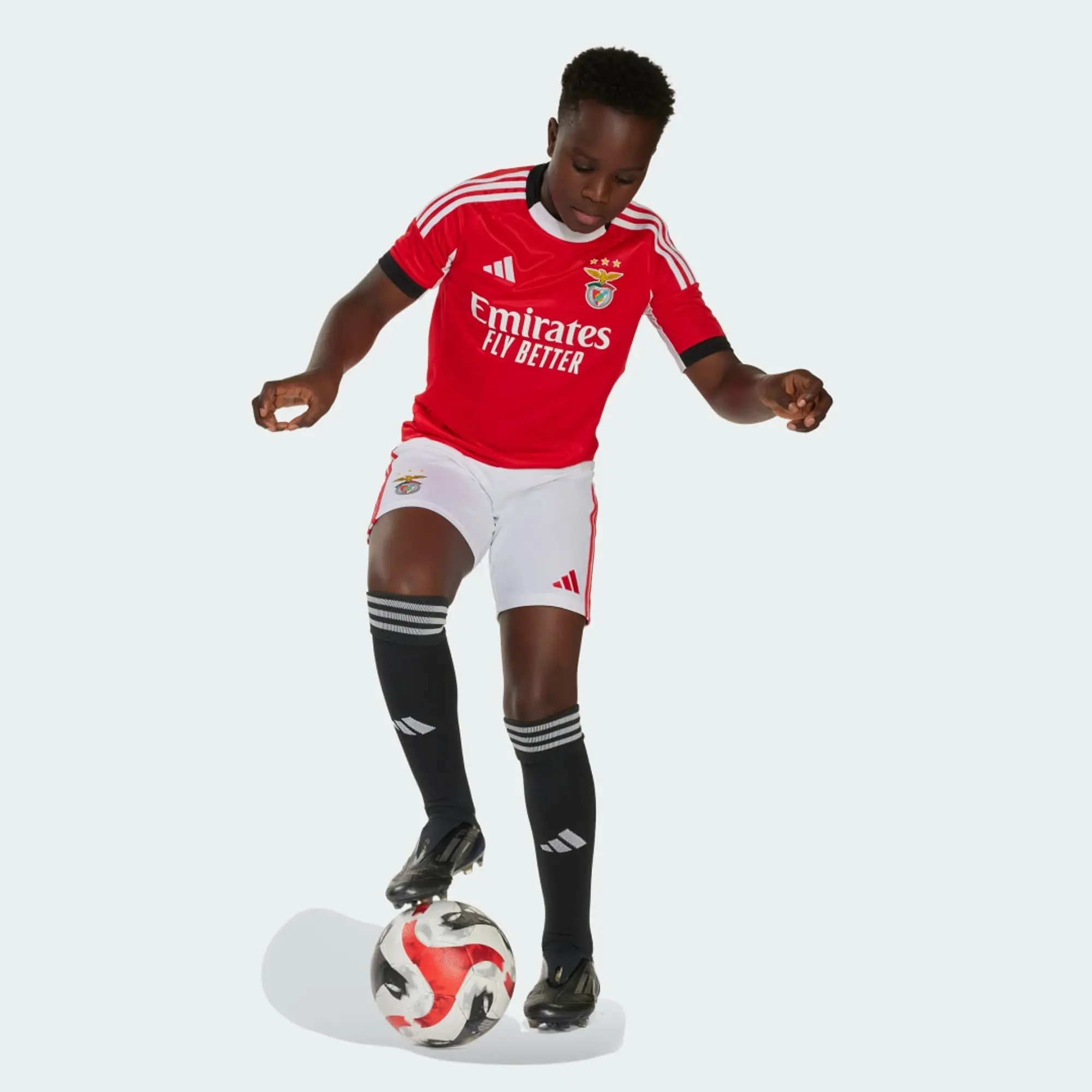 adidas Benfica 25/26 Home Jersey Kids