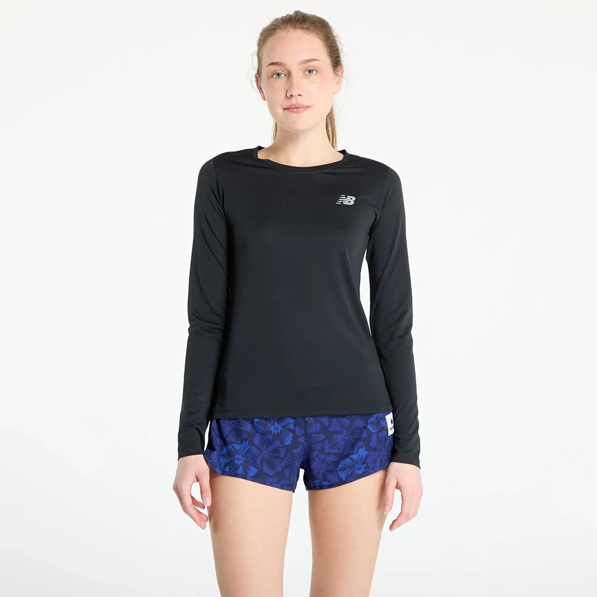T-Shirt New Balance Sport Long Sleeve Black Xs