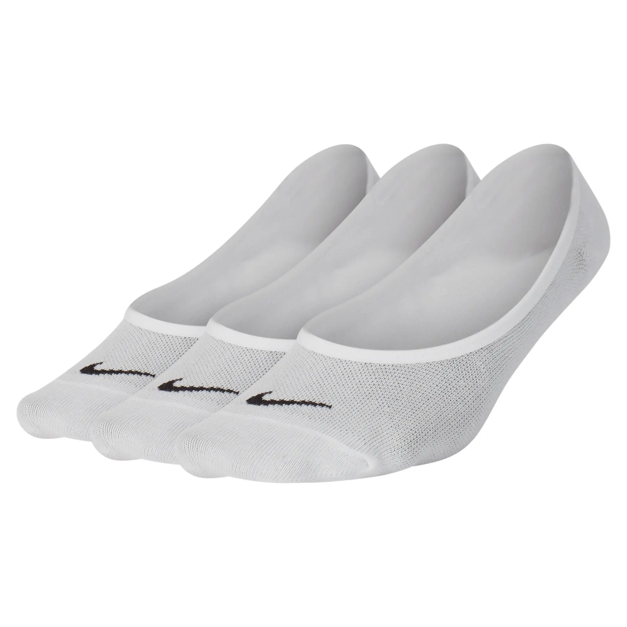 Nike Everyday Lightweight Women's Training Footie Socks (3 Pairs) - White