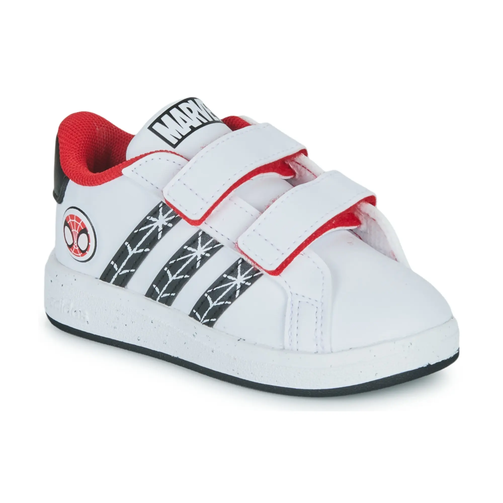 adidas  GRAND COURT Spider-man CF I  boys's Children's Shoes (Trainers) in White