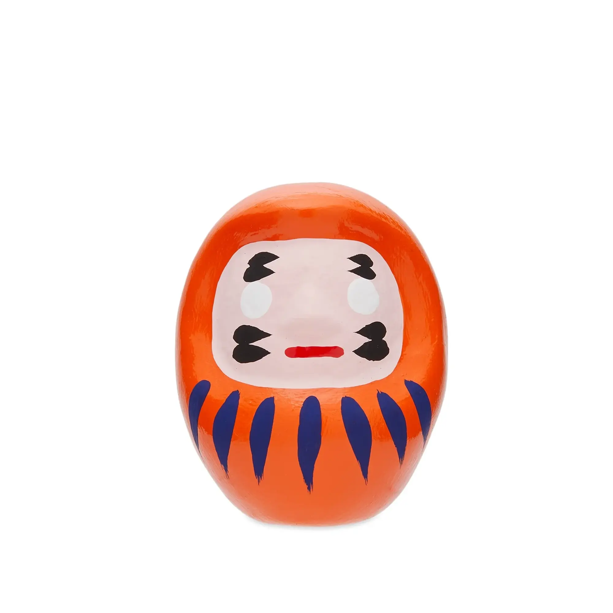 BEAMS JAPAN Lucky Charm Doll Dharma - Small Orange