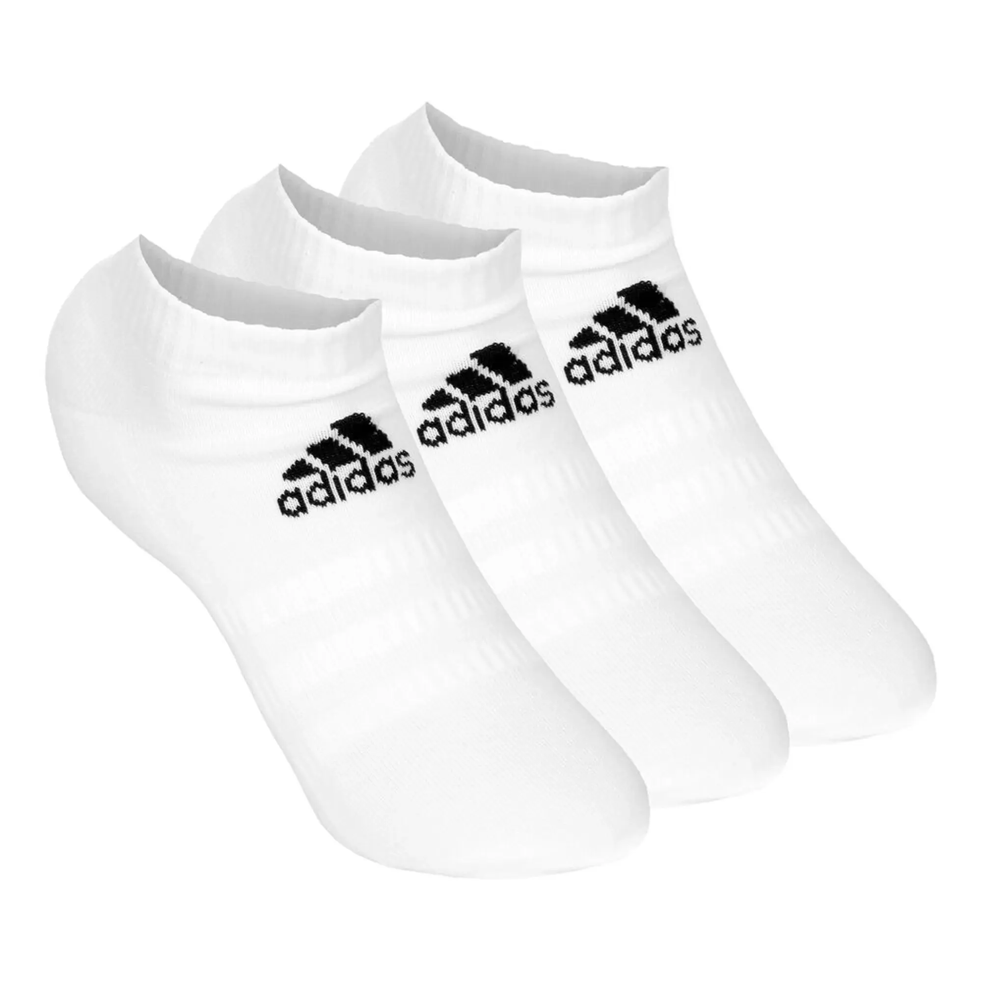 adidas Cushioning Crew Sports Socks 3 Pack - White, Black