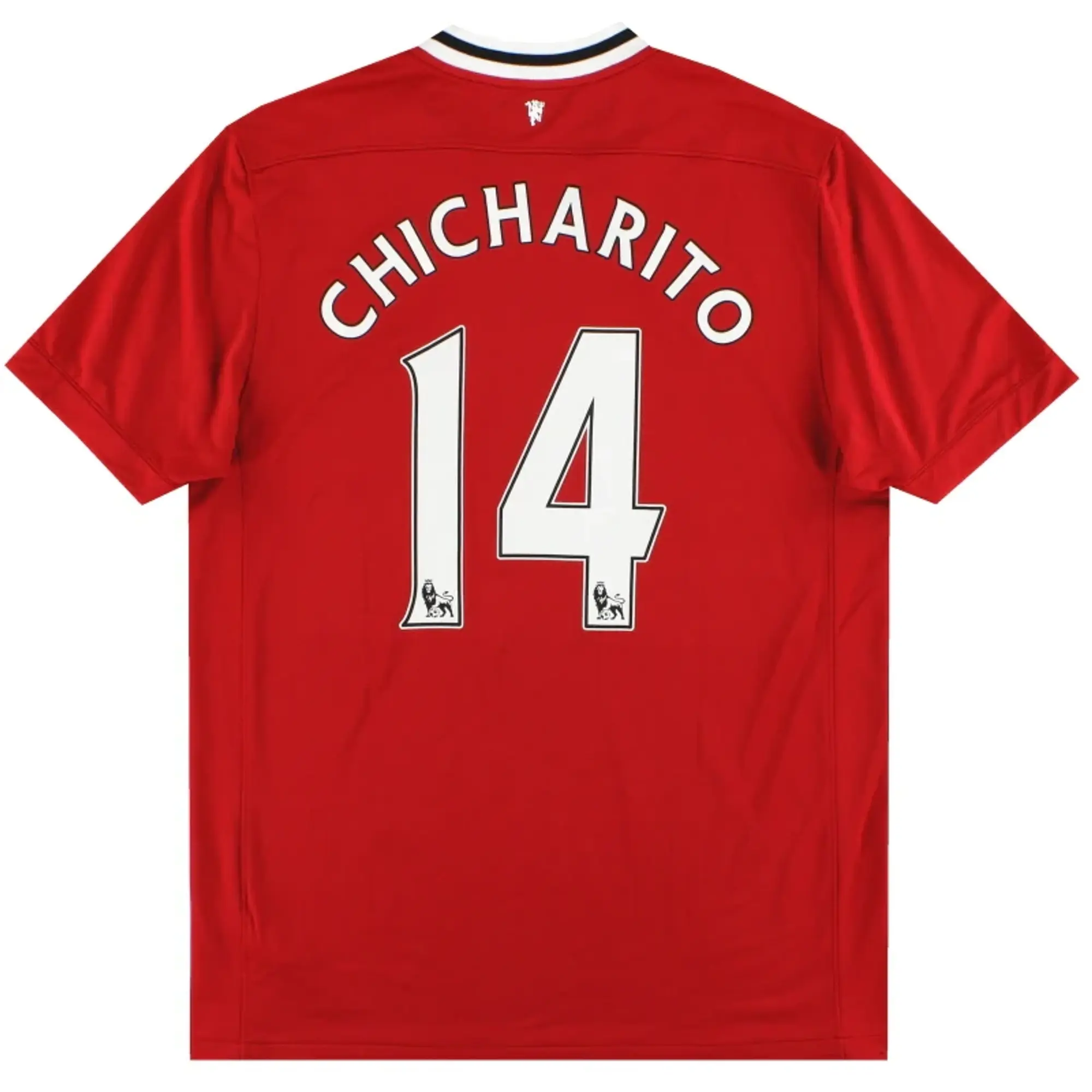 2011-12 Manchester United Nike Home Shirt Chicharito #14 L - Manchester United / Excellent / Large