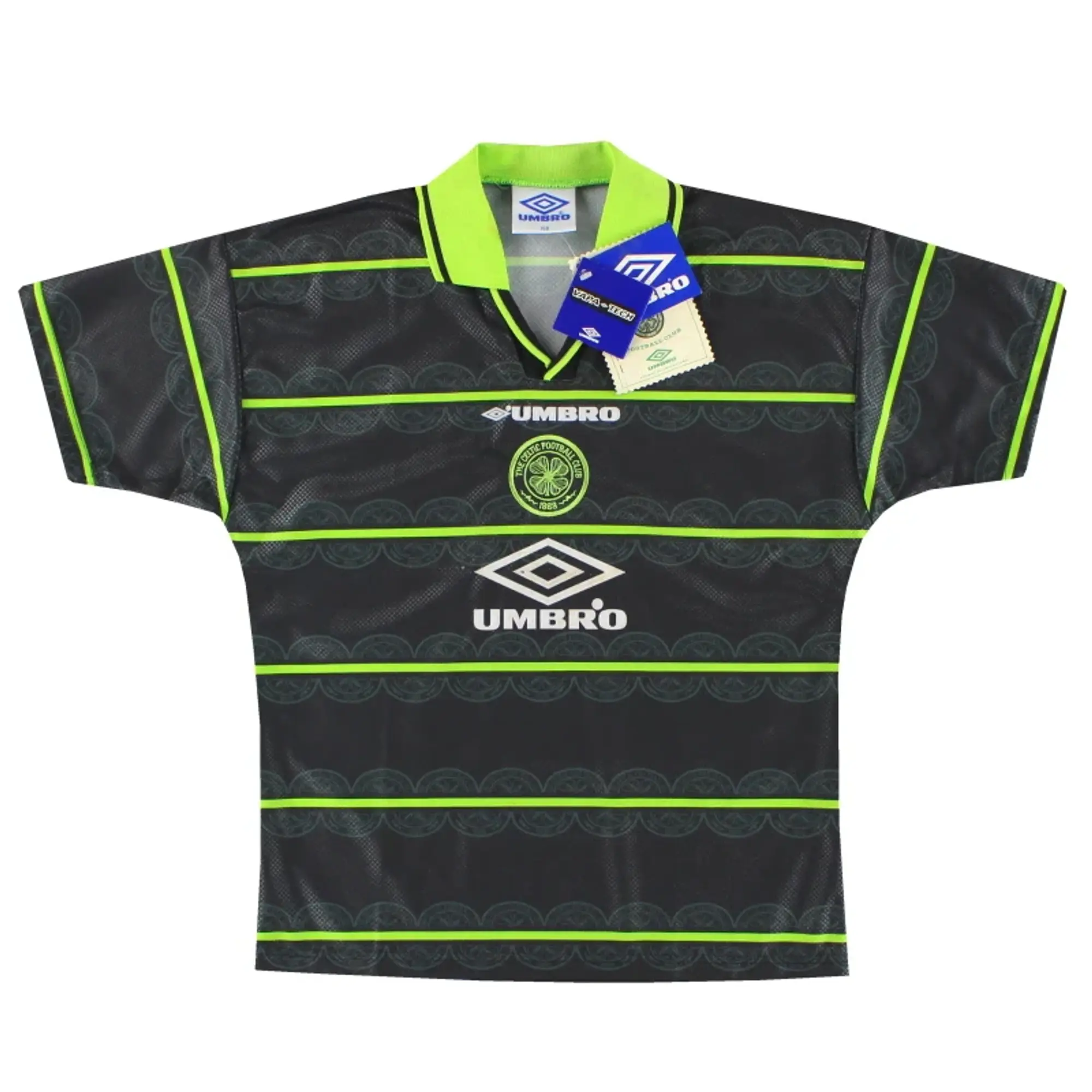 1998-99 Celtic Umbro Away Shirt *w/tags* Y - Celtic / w/tags / Youth
