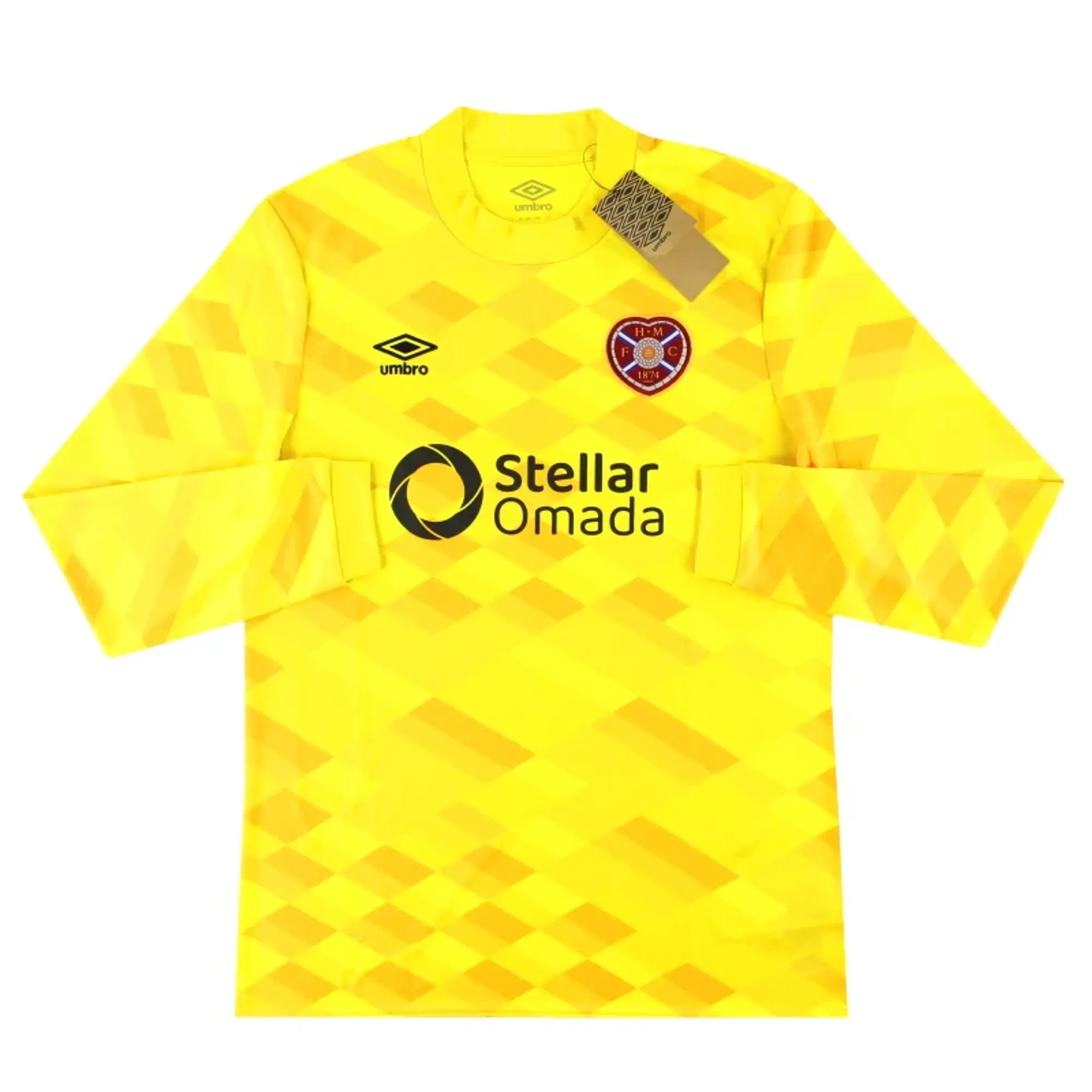 2024-25 Hearts Umbro Third Goalkeeper Shirt L/S *w/tags* L - Hearts / w/tags / Large