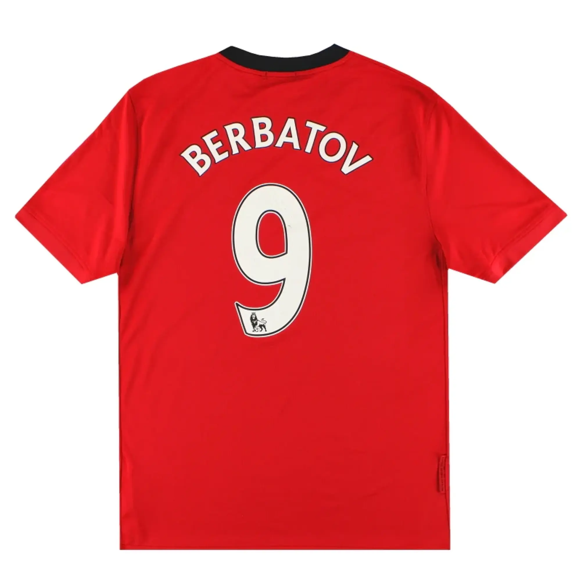 2009-10 Manchester United Nike Home Shirt Berbatov #9 L - Manchester United / Excellent / Large