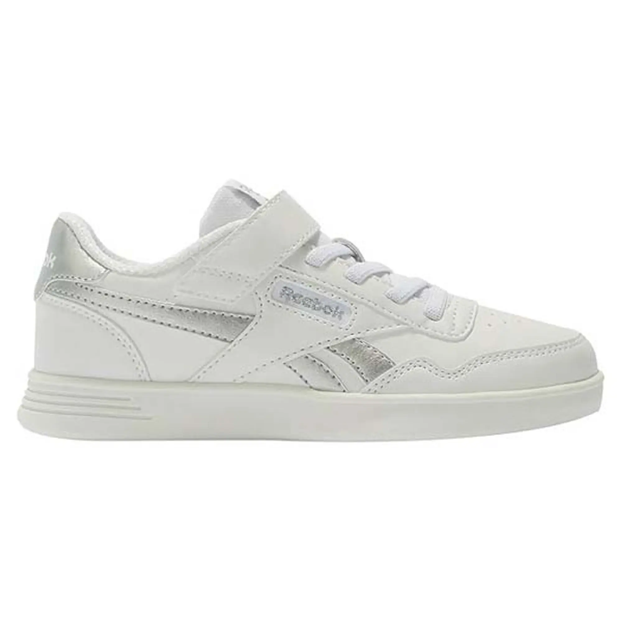 Reebok Court Advance Elastic & Top Strap Children Trainers