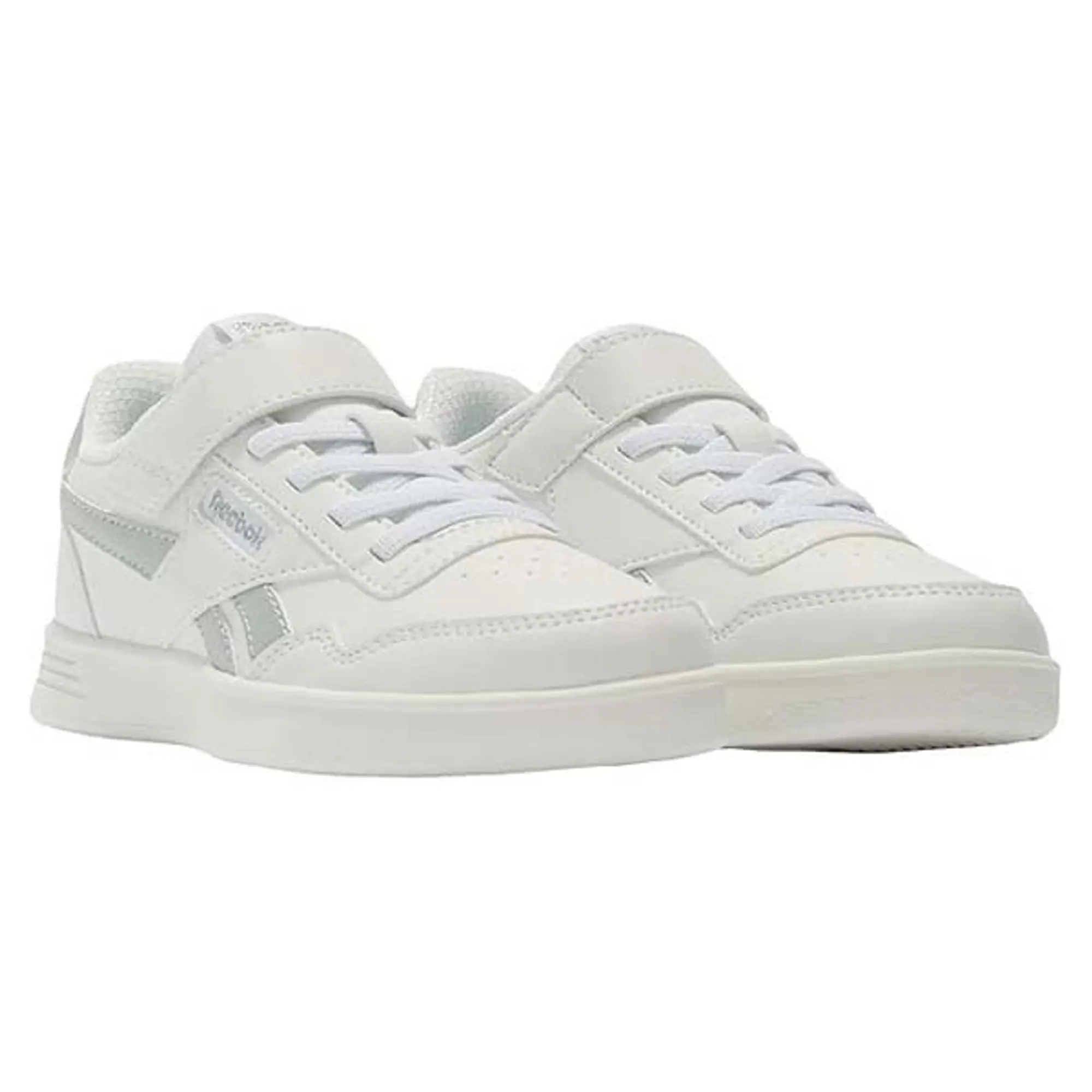 Reebok Court Advance Elastic & Top Strap Children Trainers