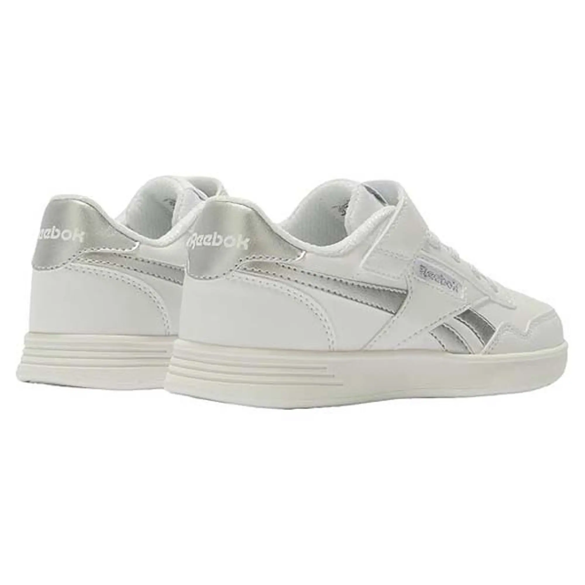 Reebok Court Advance Elastic & Top Strap Children Trainers