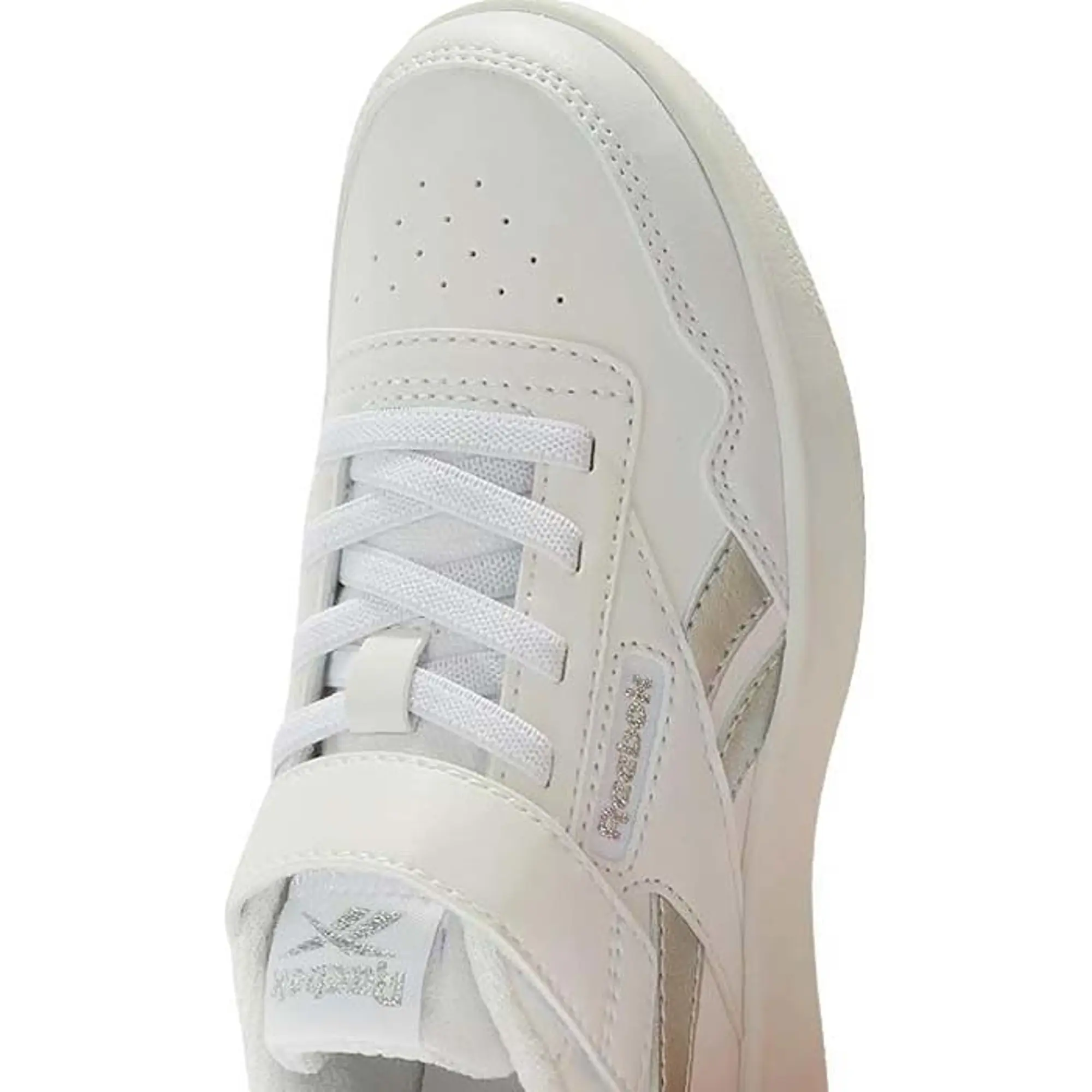 Reebok Court Advance Elastic & Top Strap Children Trainers