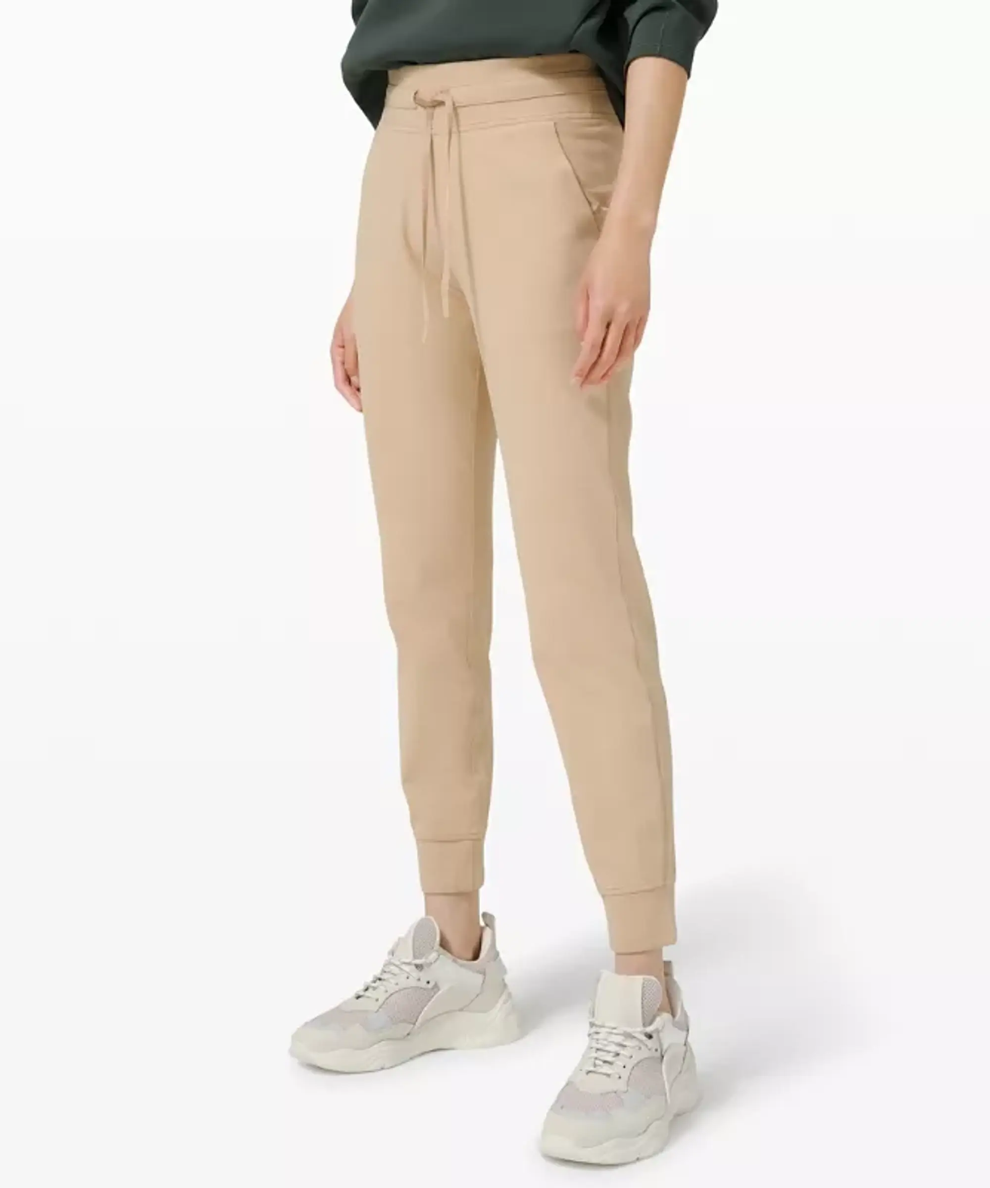 lululemon – Women's Ready to Rulu Slim-Fit High-Rise Joggers Full Length – Color Khaki – Size 14