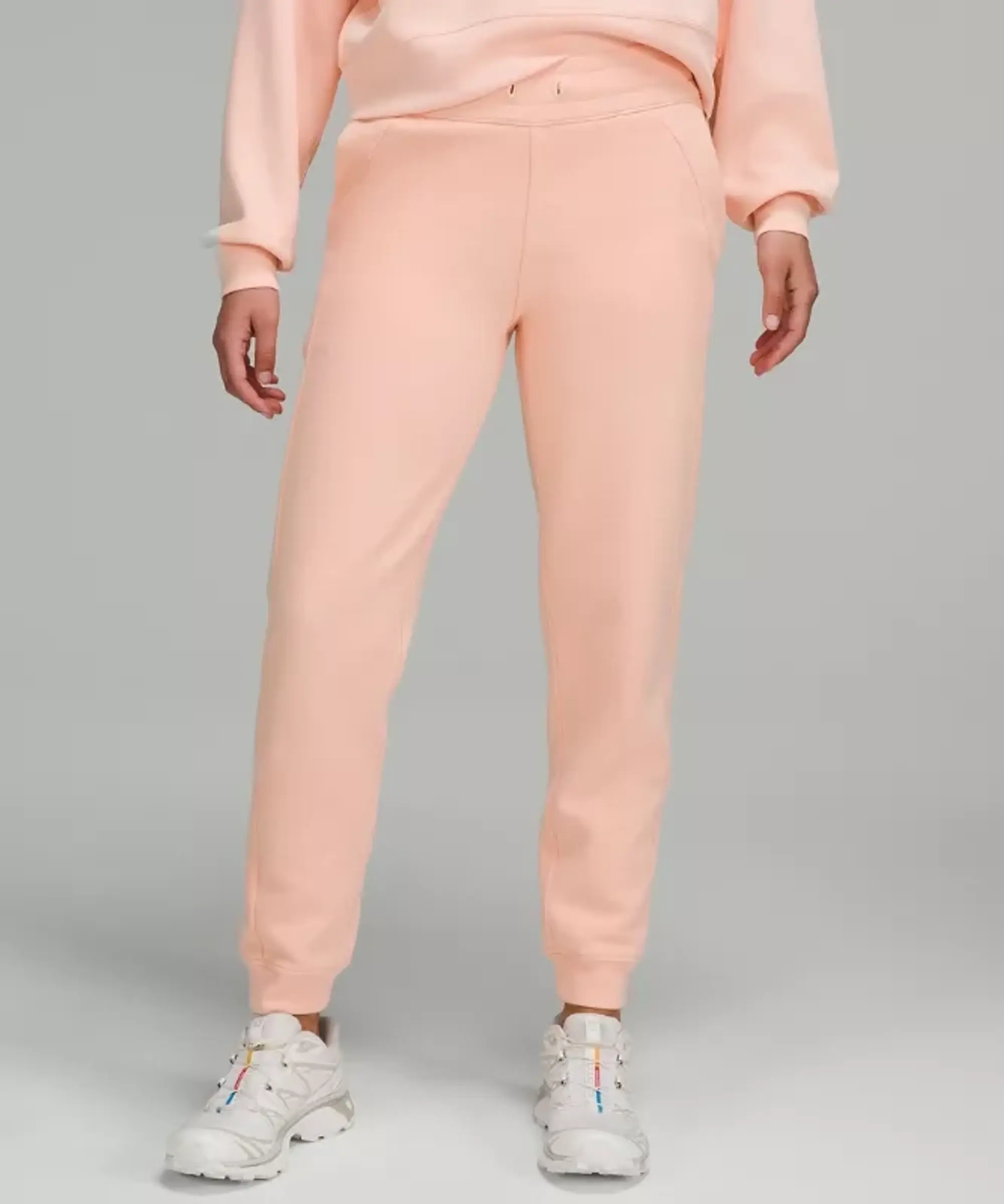 lululemon – Women's Scuba High-Rise Joggers Full Length – Color Orange – Size 0