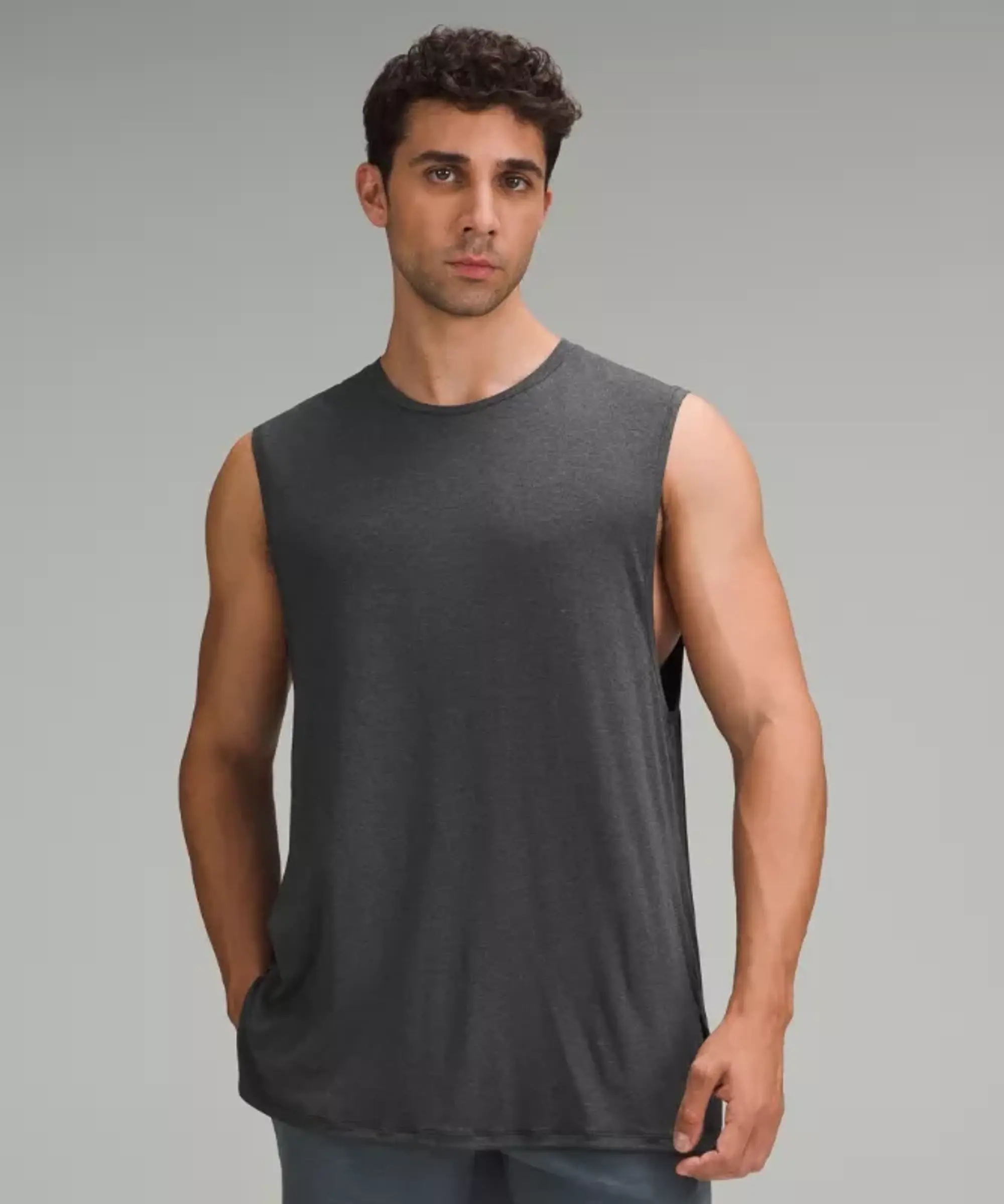 lululemon – Men's Balancer Tank Top – Color Black/Grey – Size XL