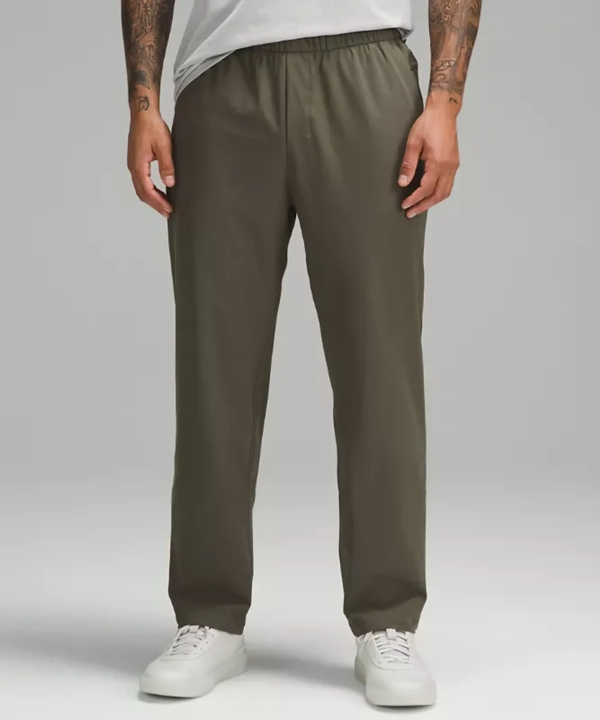 lululemon – Men's ABC Warpstreme Pull-On Trousers Regular – Color Green – Size M