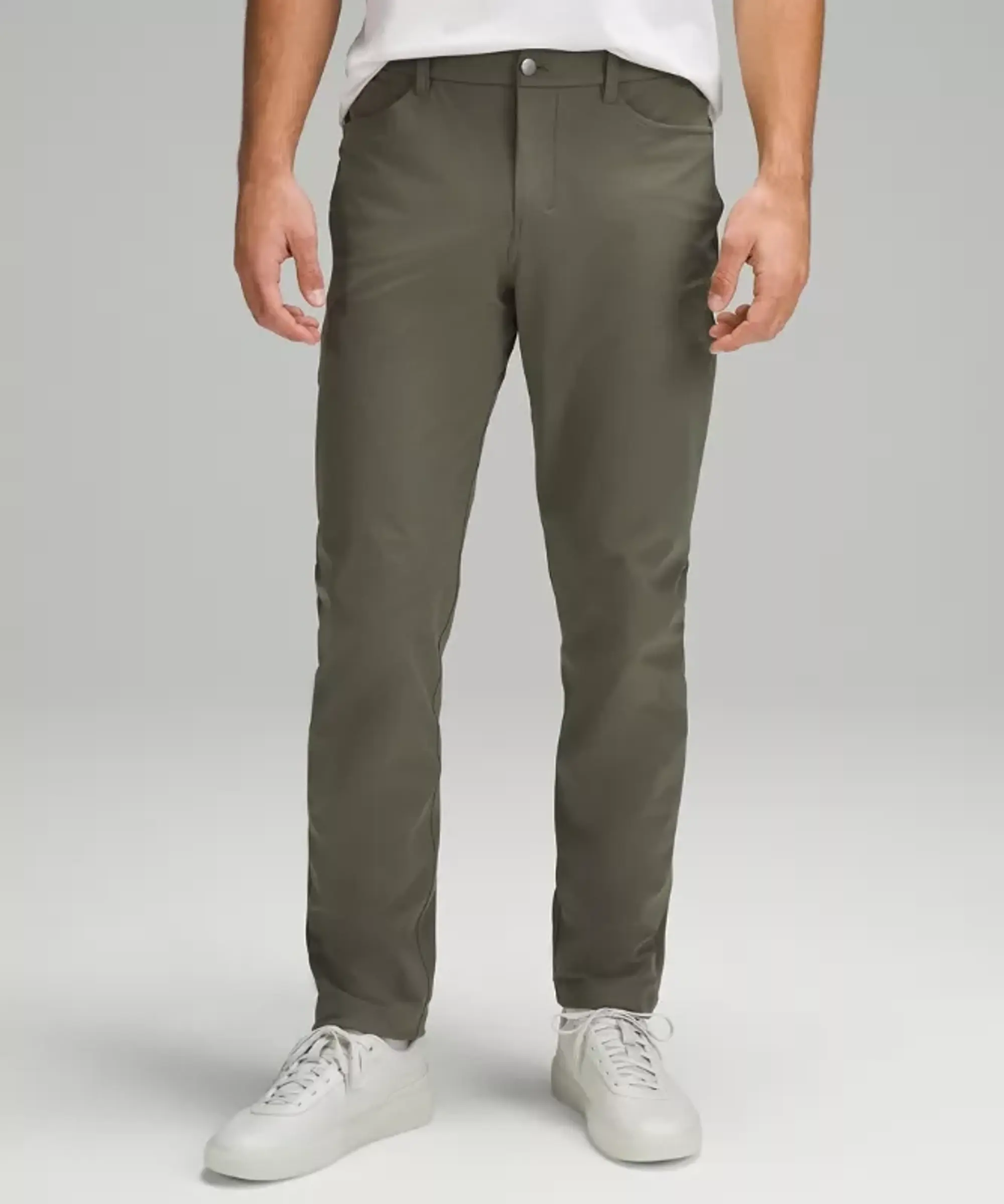 lululemon – Men's ABC Classic-Fit 5 Pocket Trousers 37L Warpstreme – Color Green – Size 29