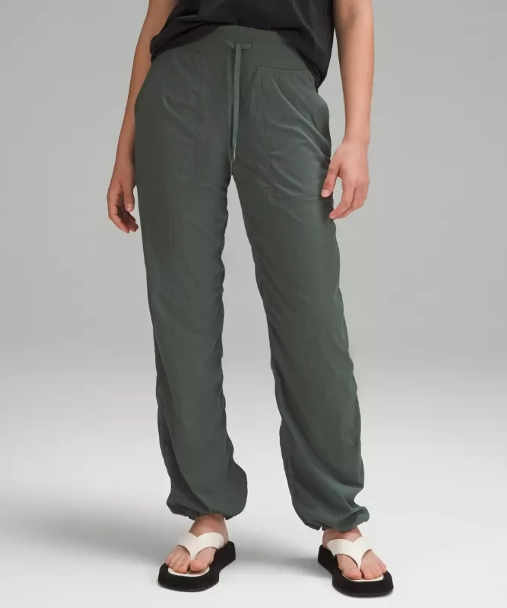 lululemon – Women's Dance Studio Mid-Rise Pants Regular – Color Green – Size 0