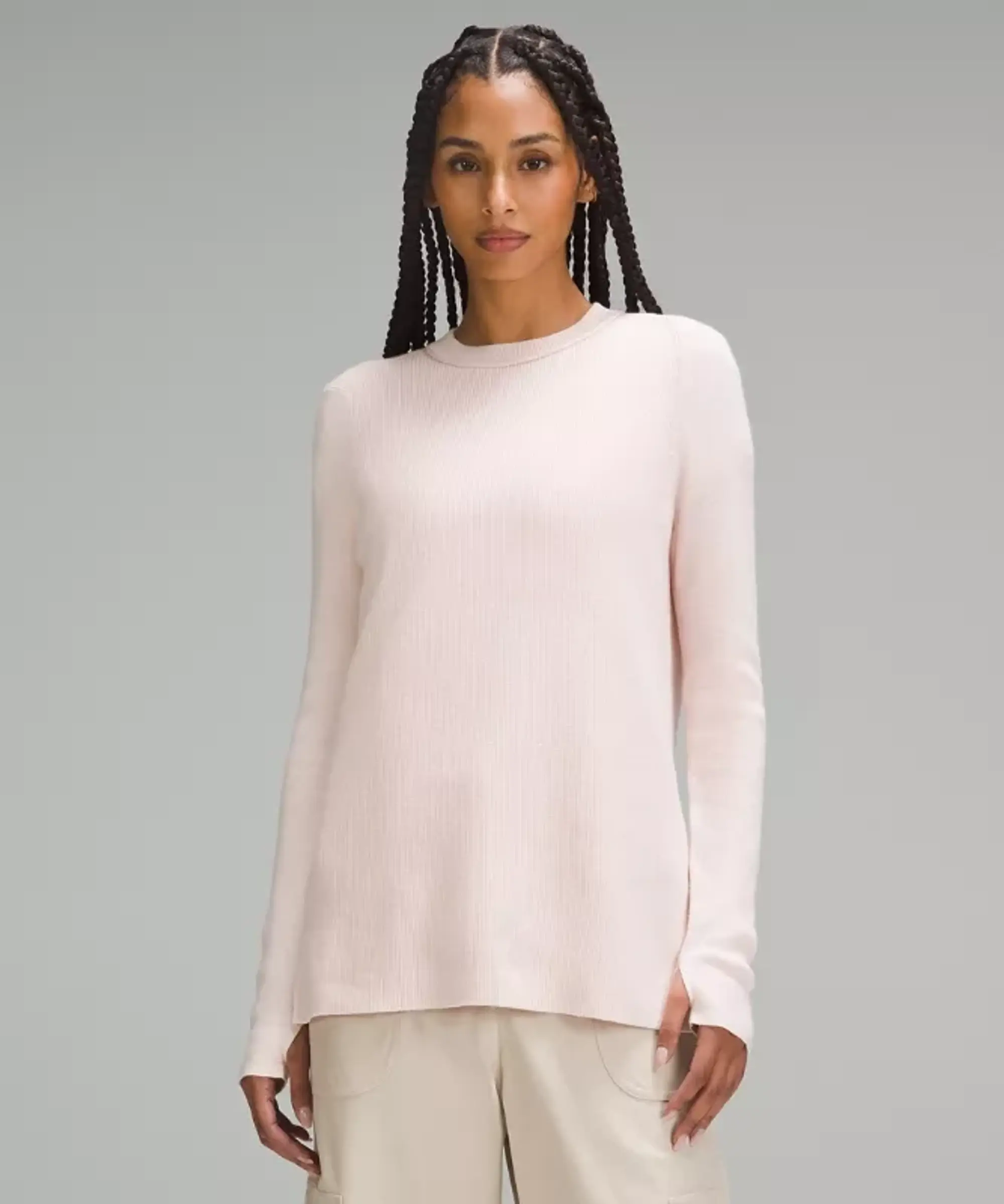 lululemon – Women's Take It All In Sweater – Color Pink – Size XL