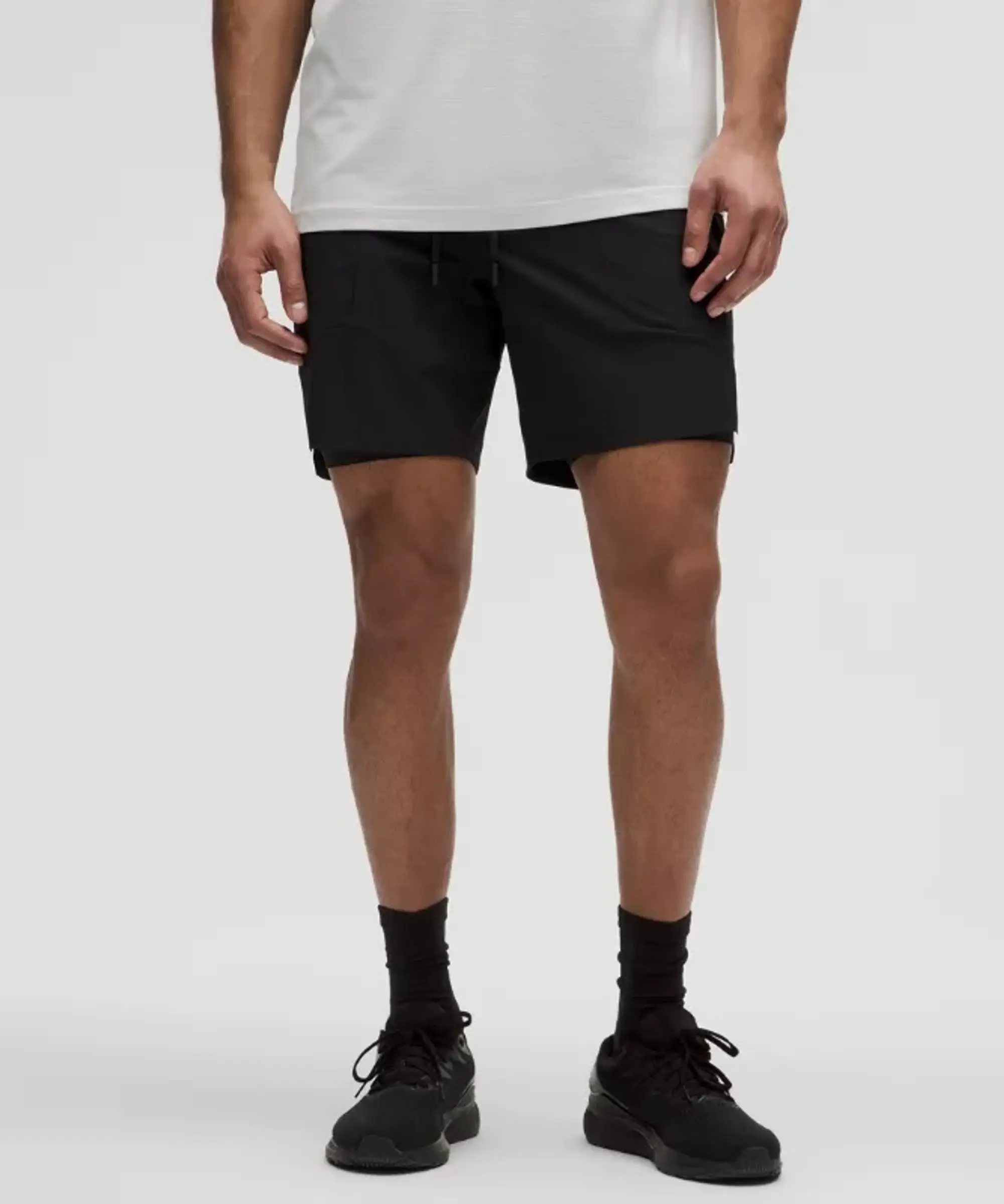 lululemon – Men's License to Train Lined Shorts – 7" – Color Black – Size L