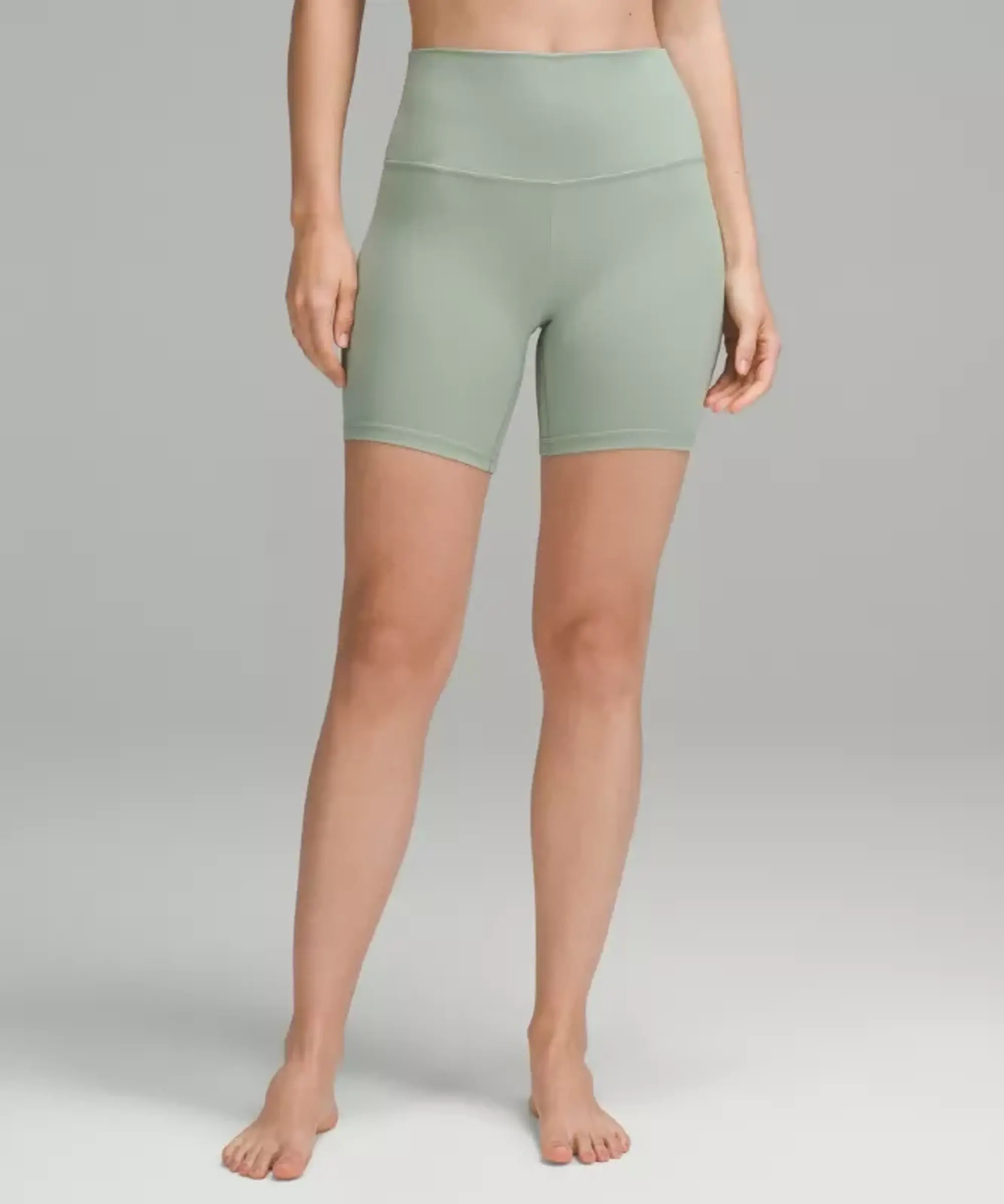 lululemon – Women's Align High-Rise Shorts – 6" – Color Pastel/Green – Size 0