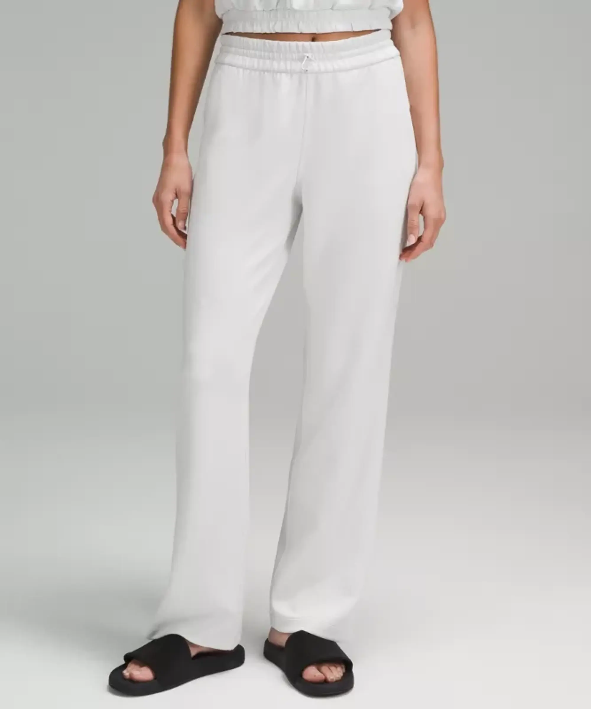 lululemon – Women's Softstreme High-Rise Pants Regular – Color White – Size 10