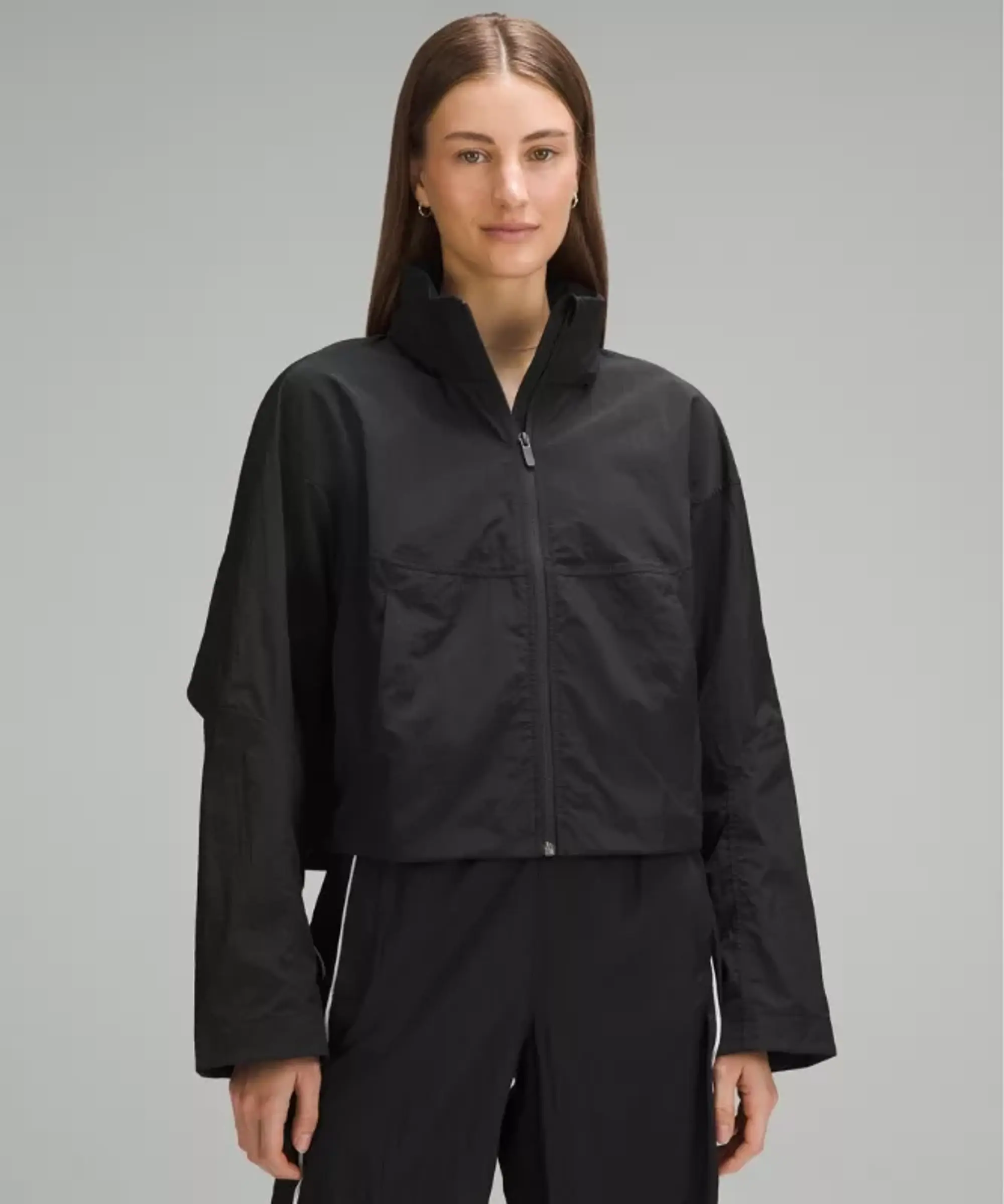 lululemon – Women's Lightweight Relaxed-Fit Vented Jacket – Color Black – Size L
