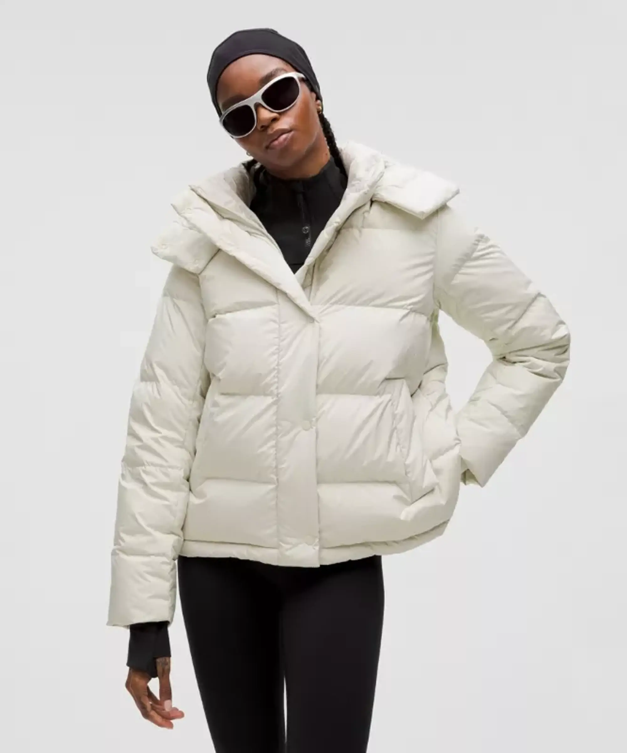lululemon – Women's Wunder Puff 600-Down-Fill Jacket – Color White – Size 0