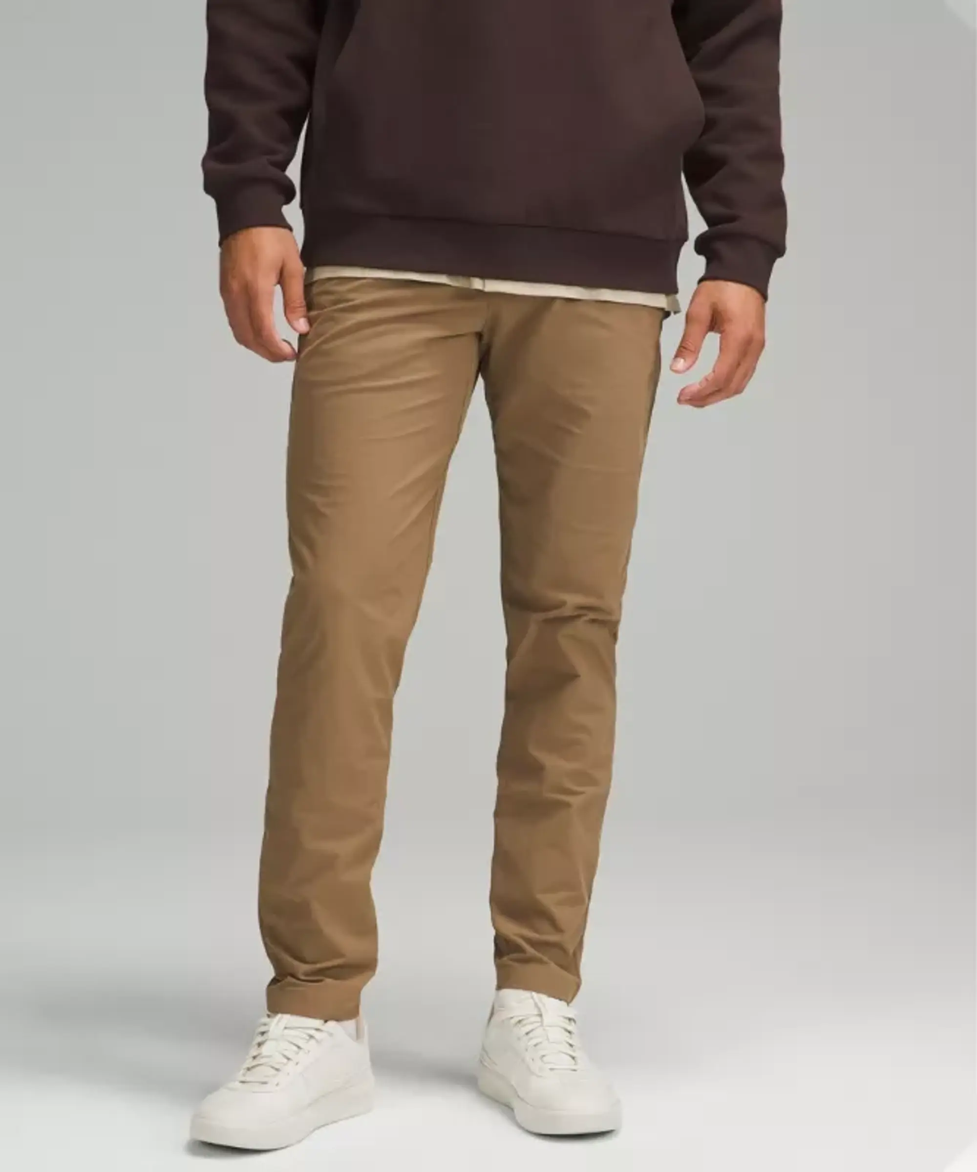 lululemon – Men's ABC Slim-Fit Trousers 32L Stretch Cotton VersaTwill – Color Brown – Size 28