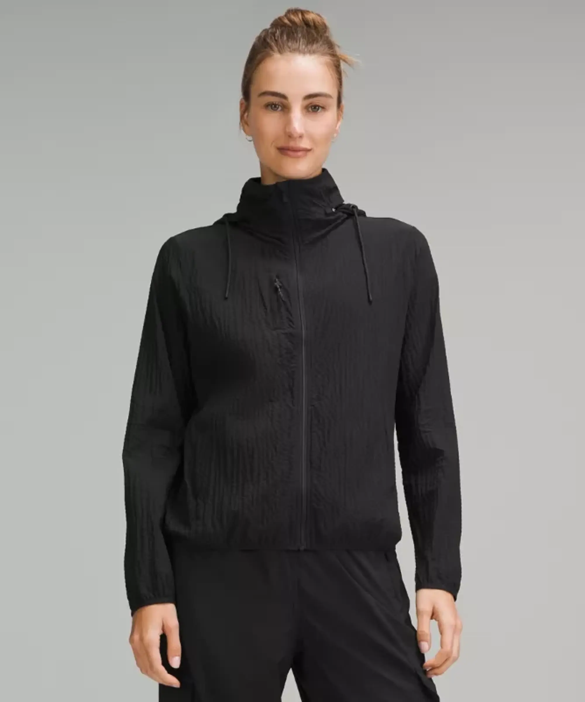 lululemon – Women's Lightweight Packable Hiking Jacket – Color Black – Size 0