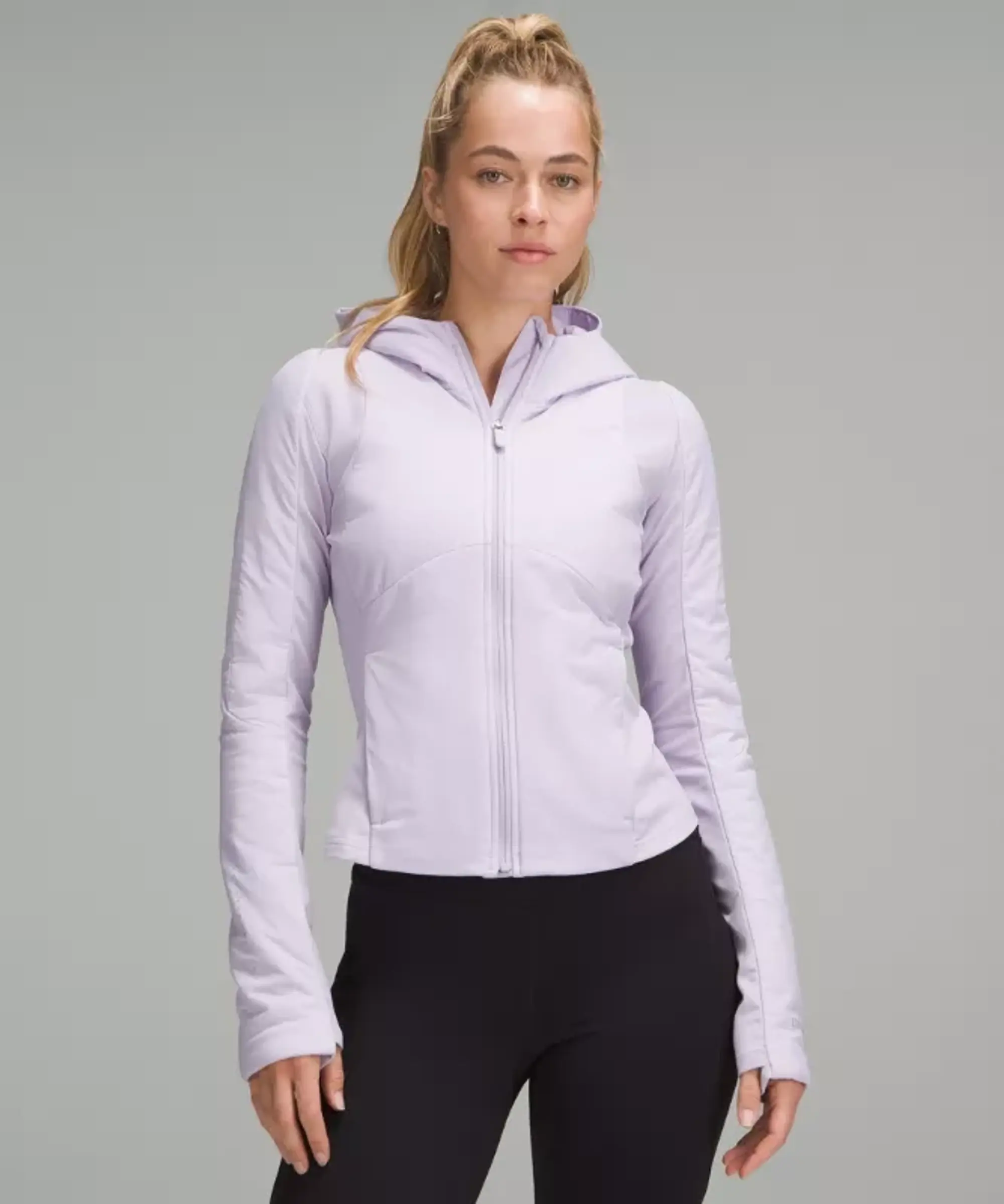 lululemon – Women's Push Your Pace Jacket – Color Purple/Pastel – Size 0