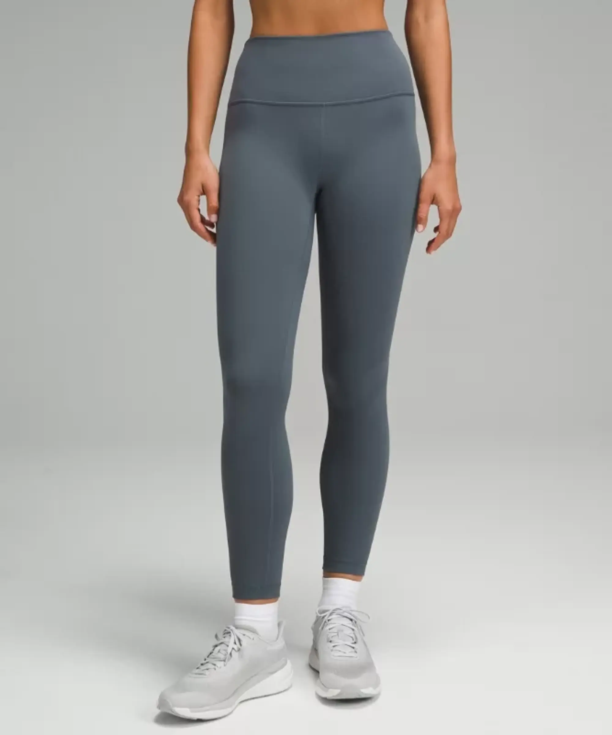 lululemon – Women's Wunder Train High-Rise Tight Leggings – 25" – Color Grey/Blue – Size 0