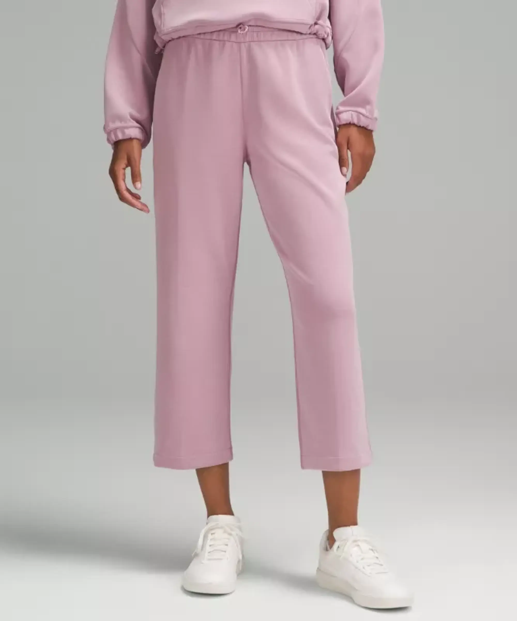 lululemon – Women's Softstreme High-Rise Straight-Leg Cropped Pants – Color Pink – Size 10