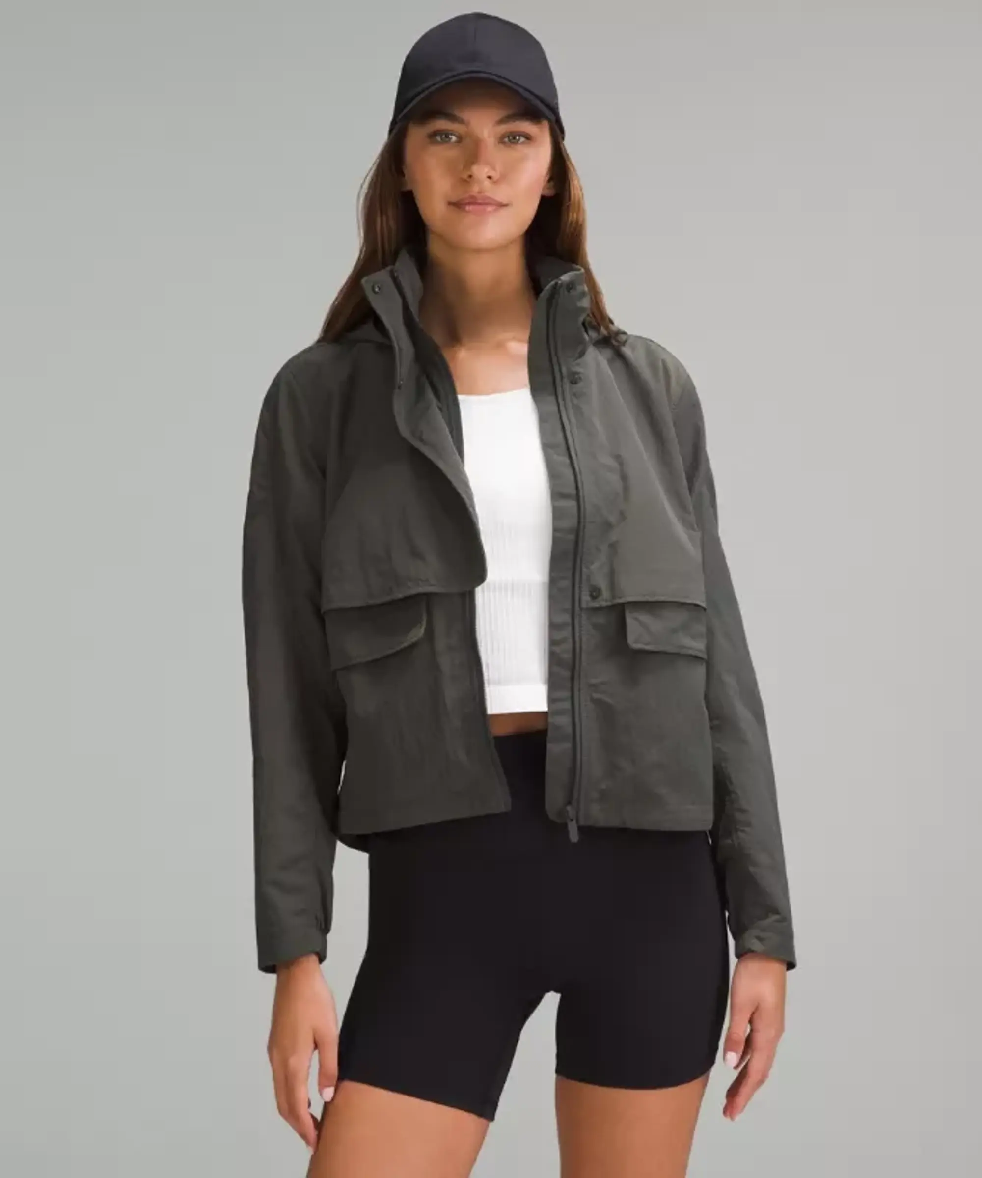 lululemon – Women's Always Effortless Classic-Fit Jacket – Color Brown – Size 12