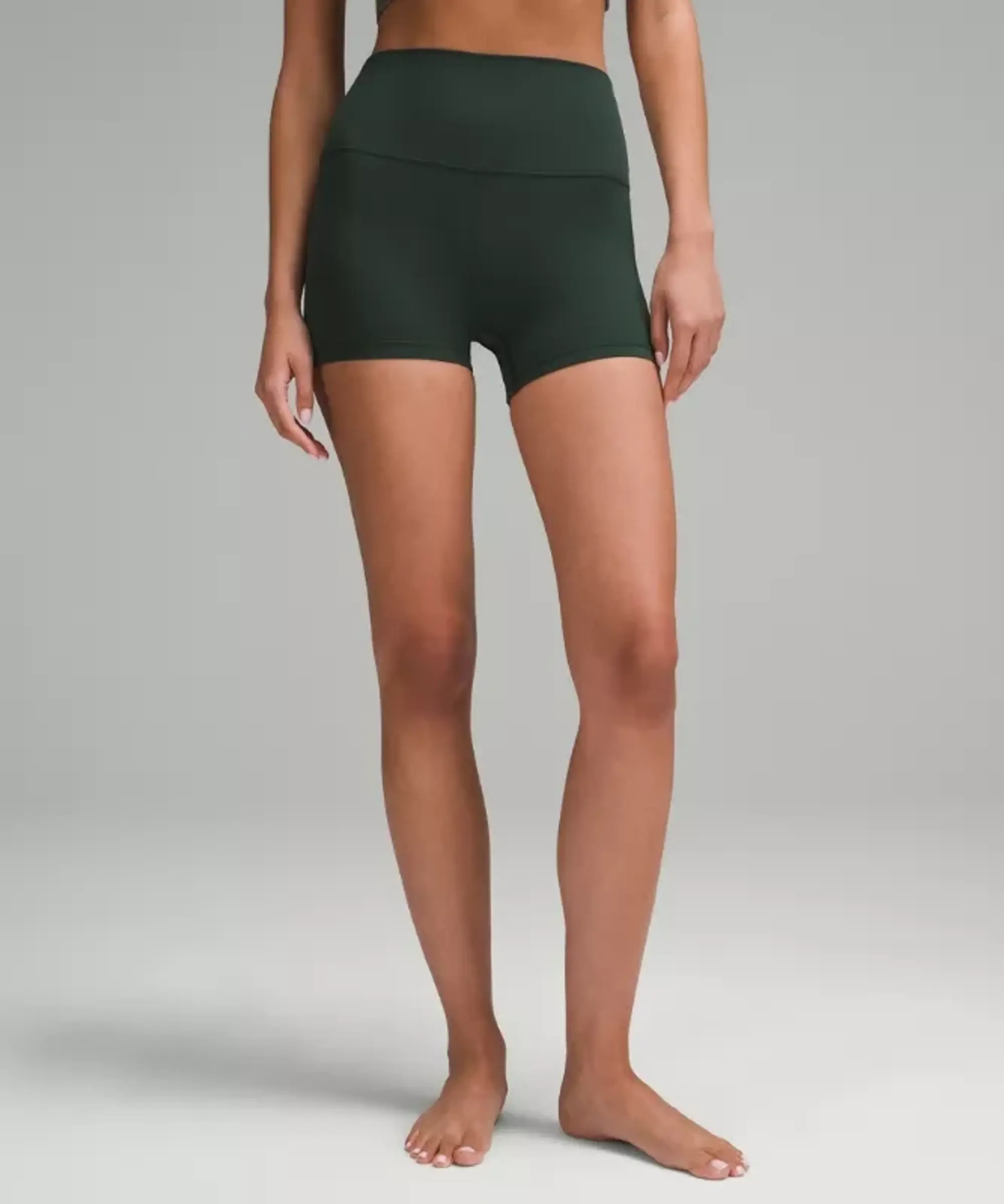 lululemon – Women's Align High-Rise Shorts – 4" – Color Green – Size 14