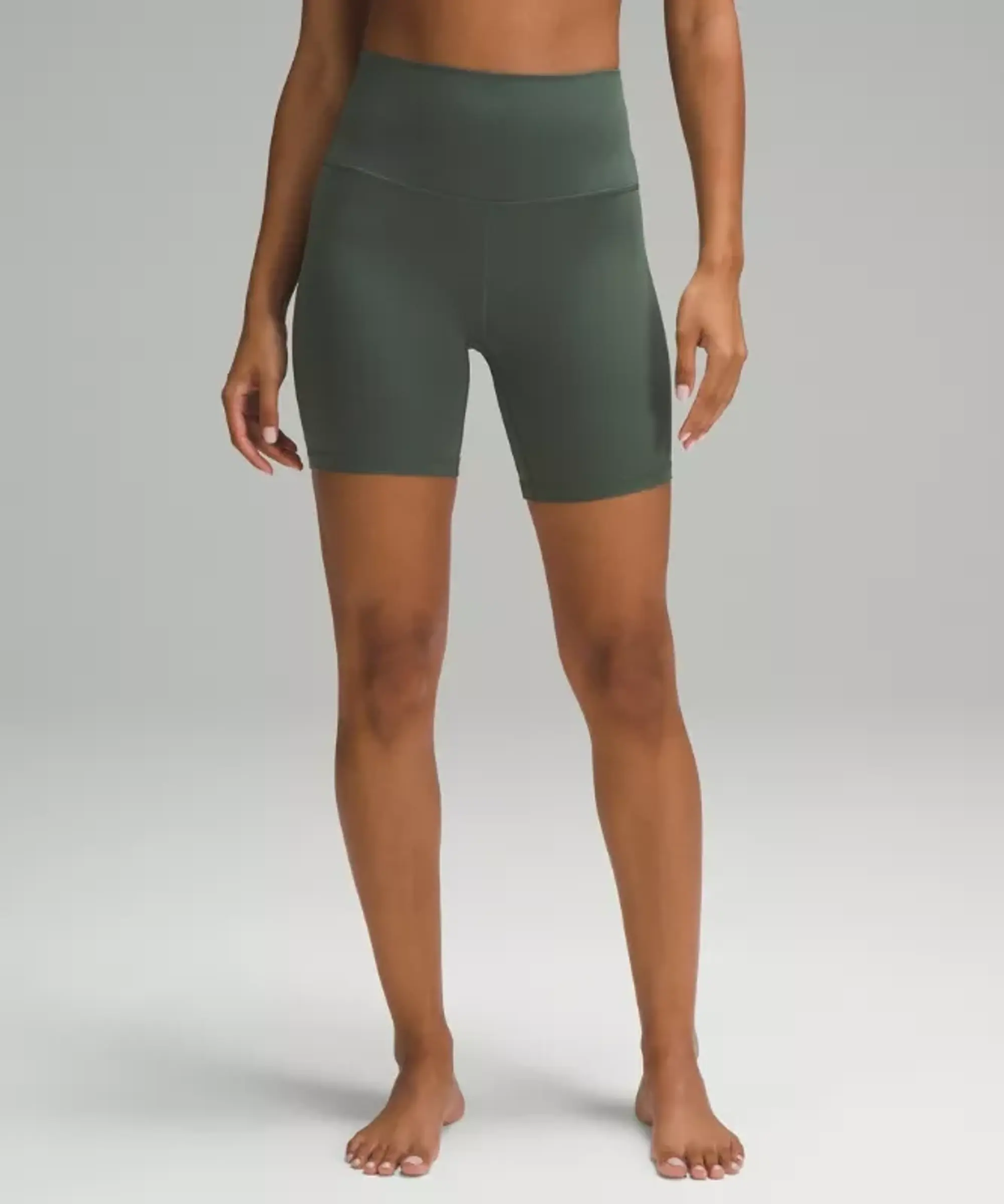 lululemon – Women's Align High-Rise Shorts – 6" – Color Green – Size 0