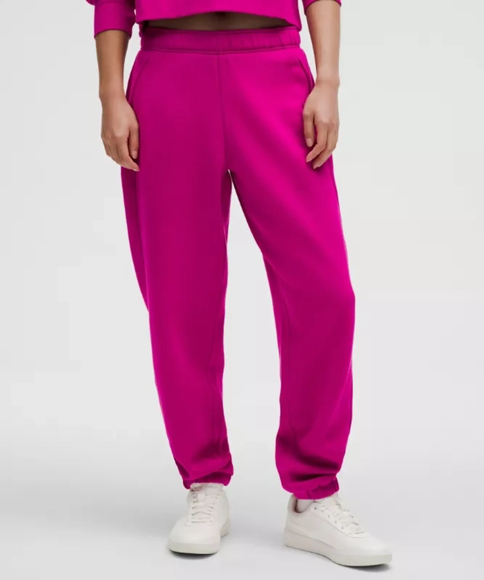 lululemon – Women's Scuba Mid-Rise Oversized Joggers Regular – Color Pink – Size L
