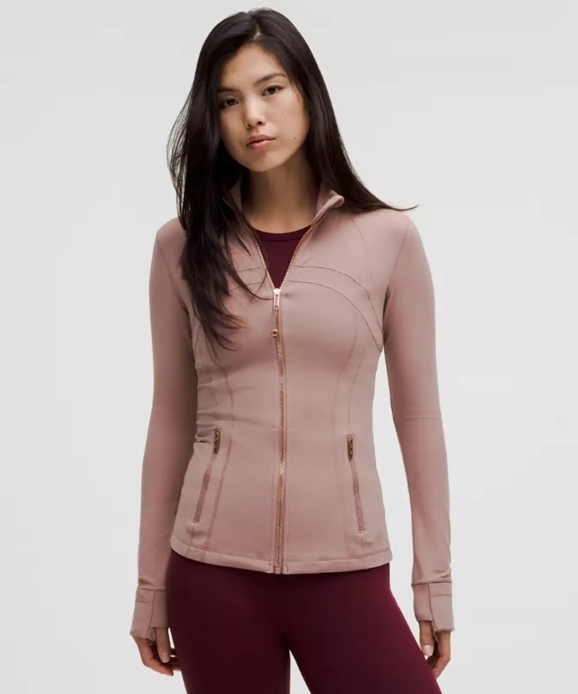 lululemon – Women's Define Jacket Nulu – Color Gold/Pink/Pastel – Size 14