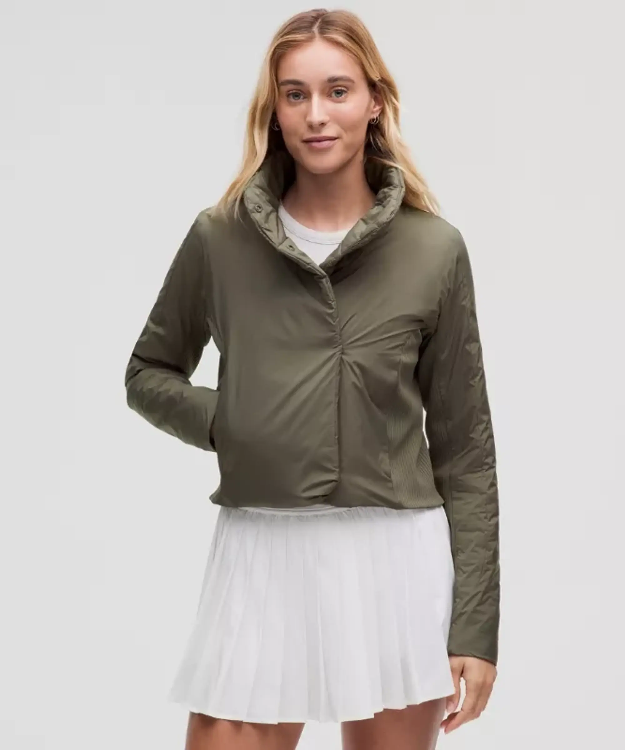 lululemon – Women's Sleek City Jacket – Color Green – Size 4