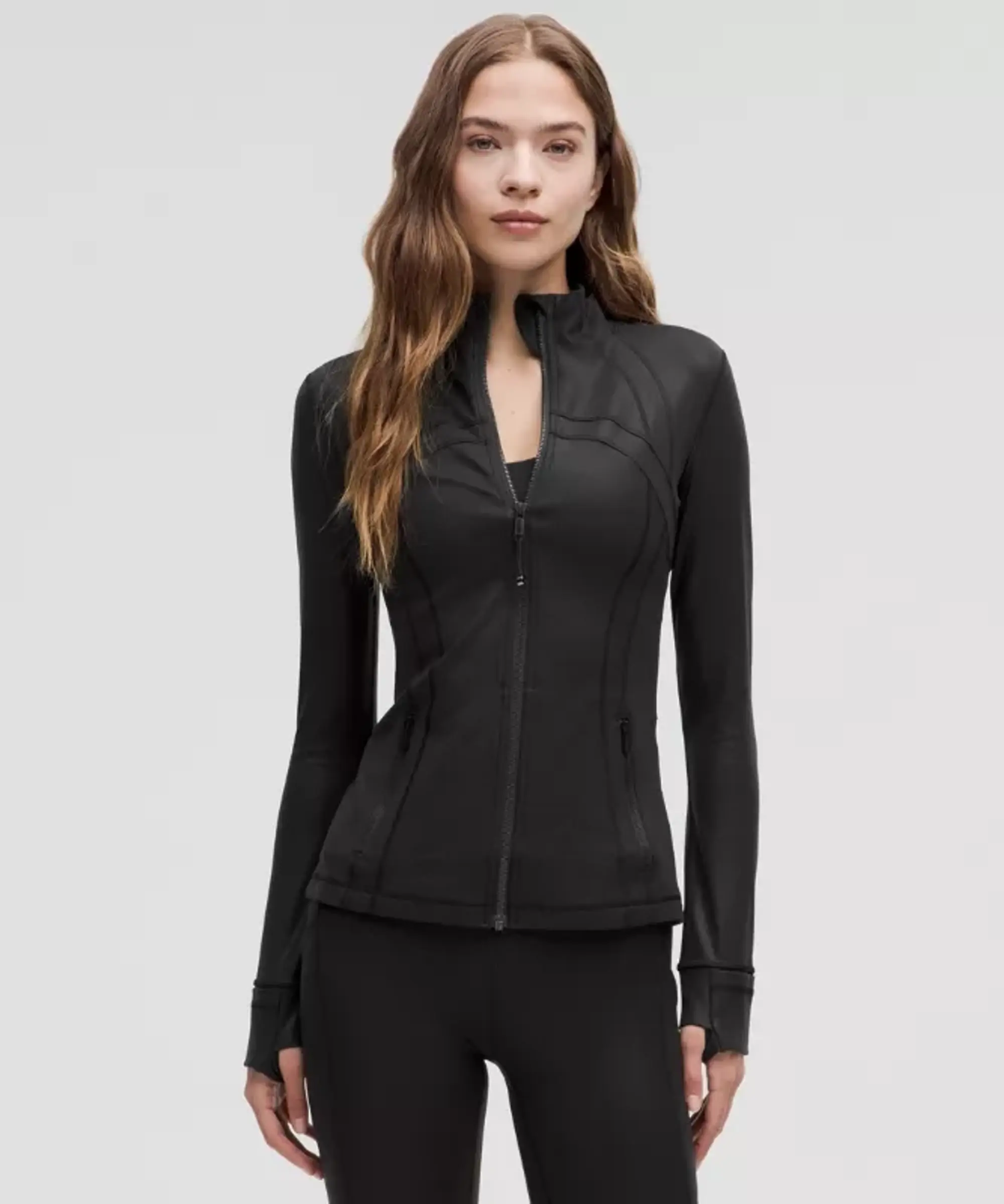 lululemon – Women's Define Jacket Shimmer – Color Black – Size 0