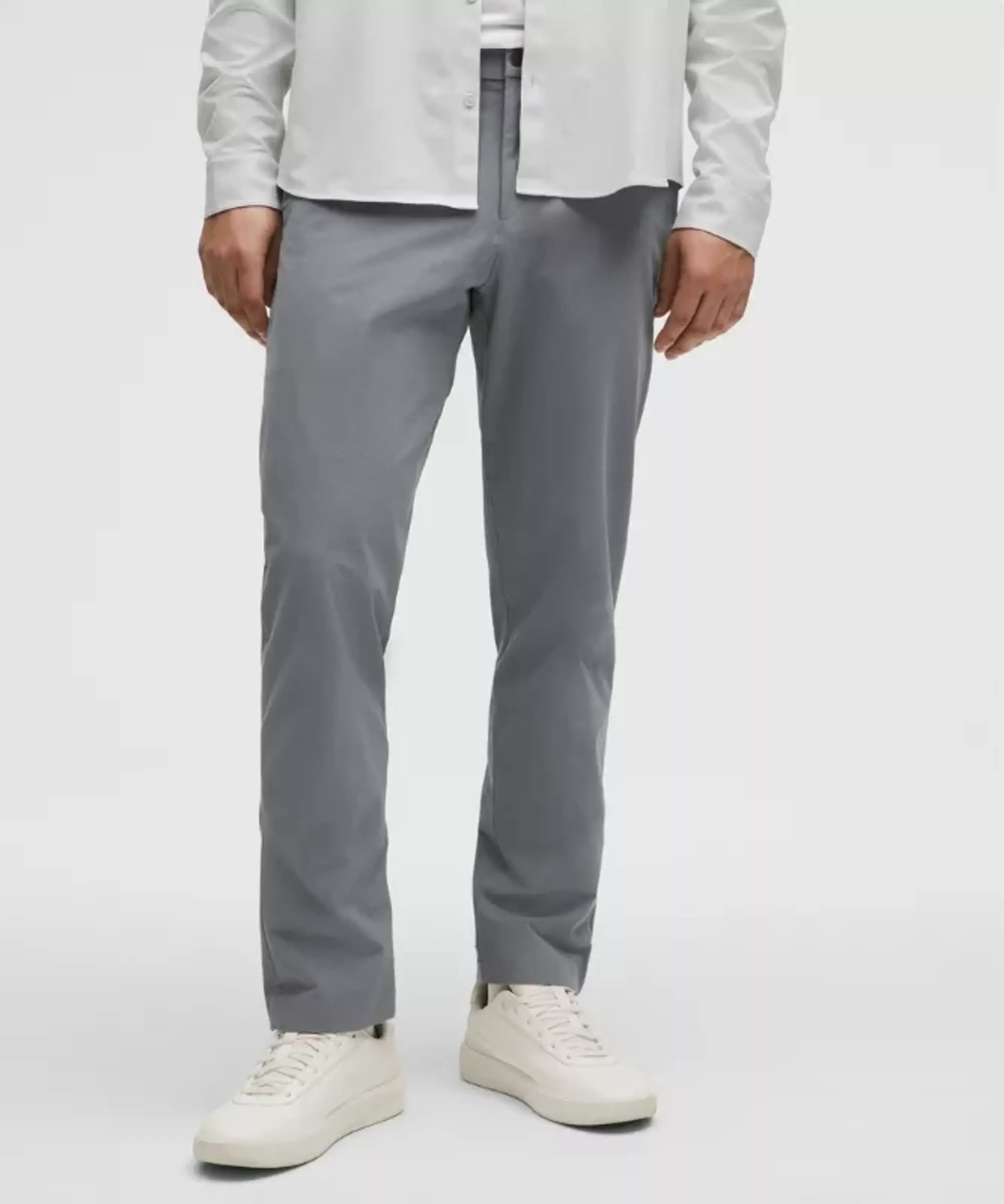 lululemon – Men's ABC Classic-Fit Trousers 30L Stretch Cotton VersaTwill – Color Grey – Size 28
