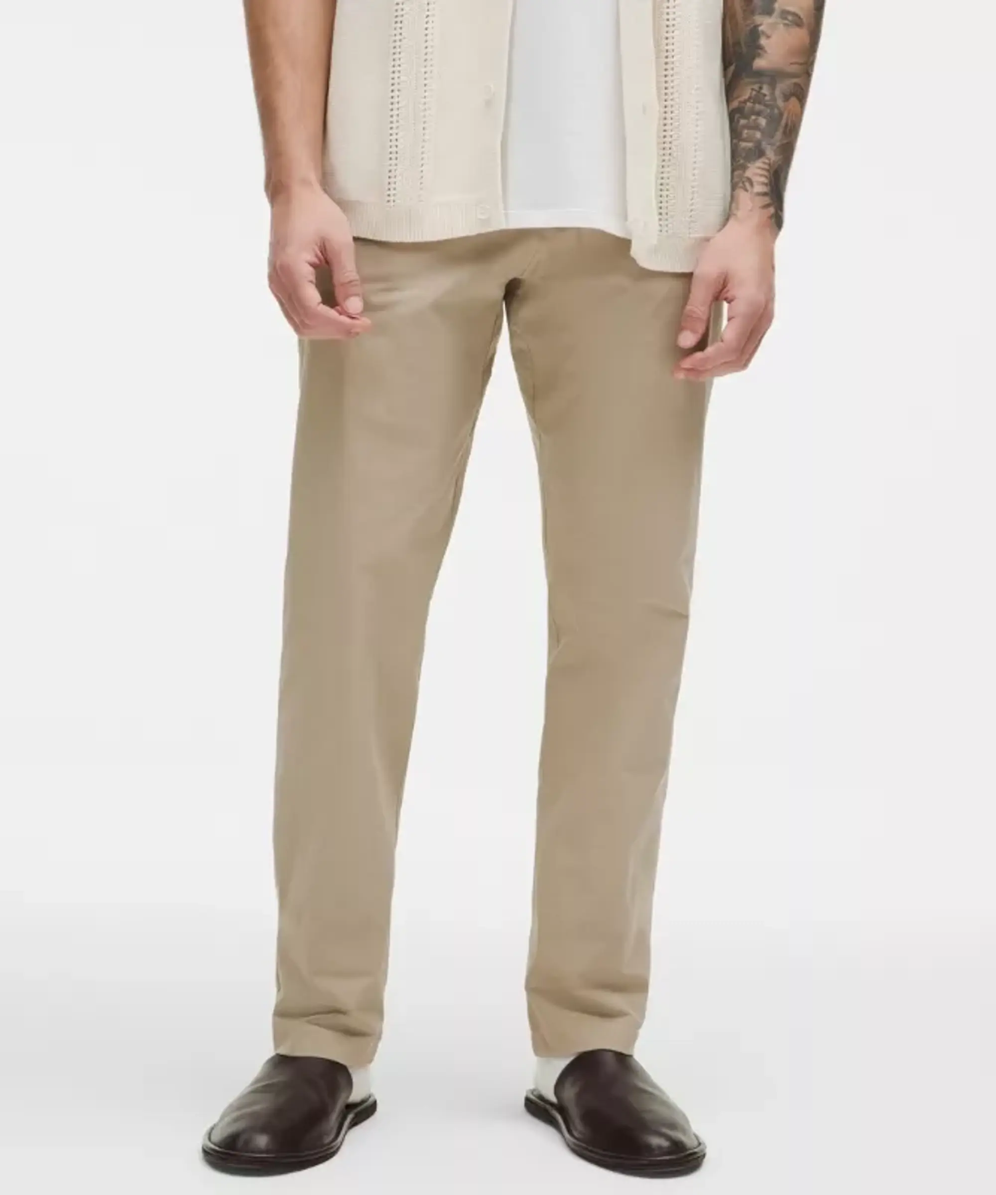 lululemon – Men's ABC Classic-Fit Trousers 34L Stretch Cotton VersaTwill – Color Brown – Size 31