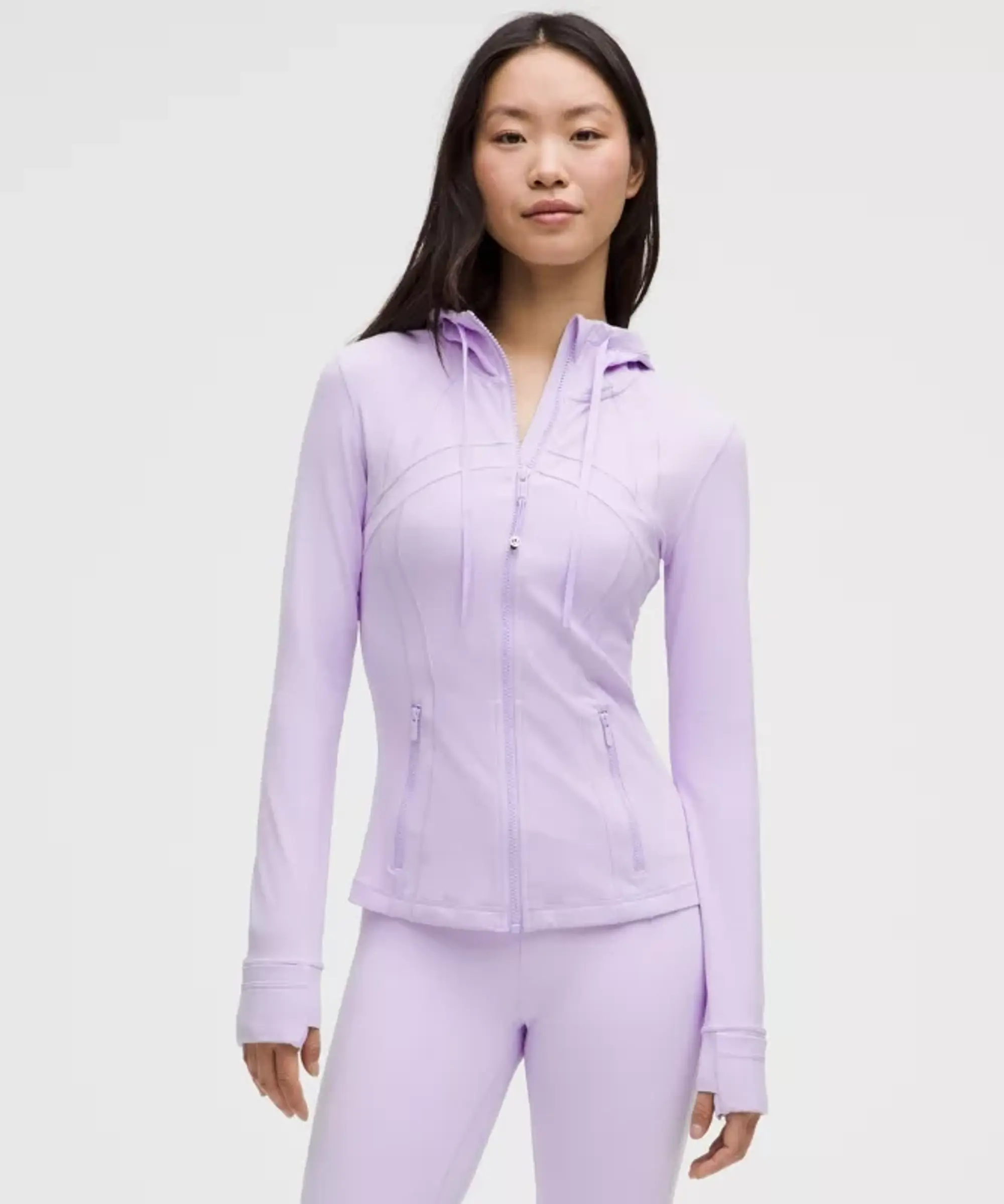 lululemon – Women's Define Hooded Jacket Nulu – Color Purple – Size 0