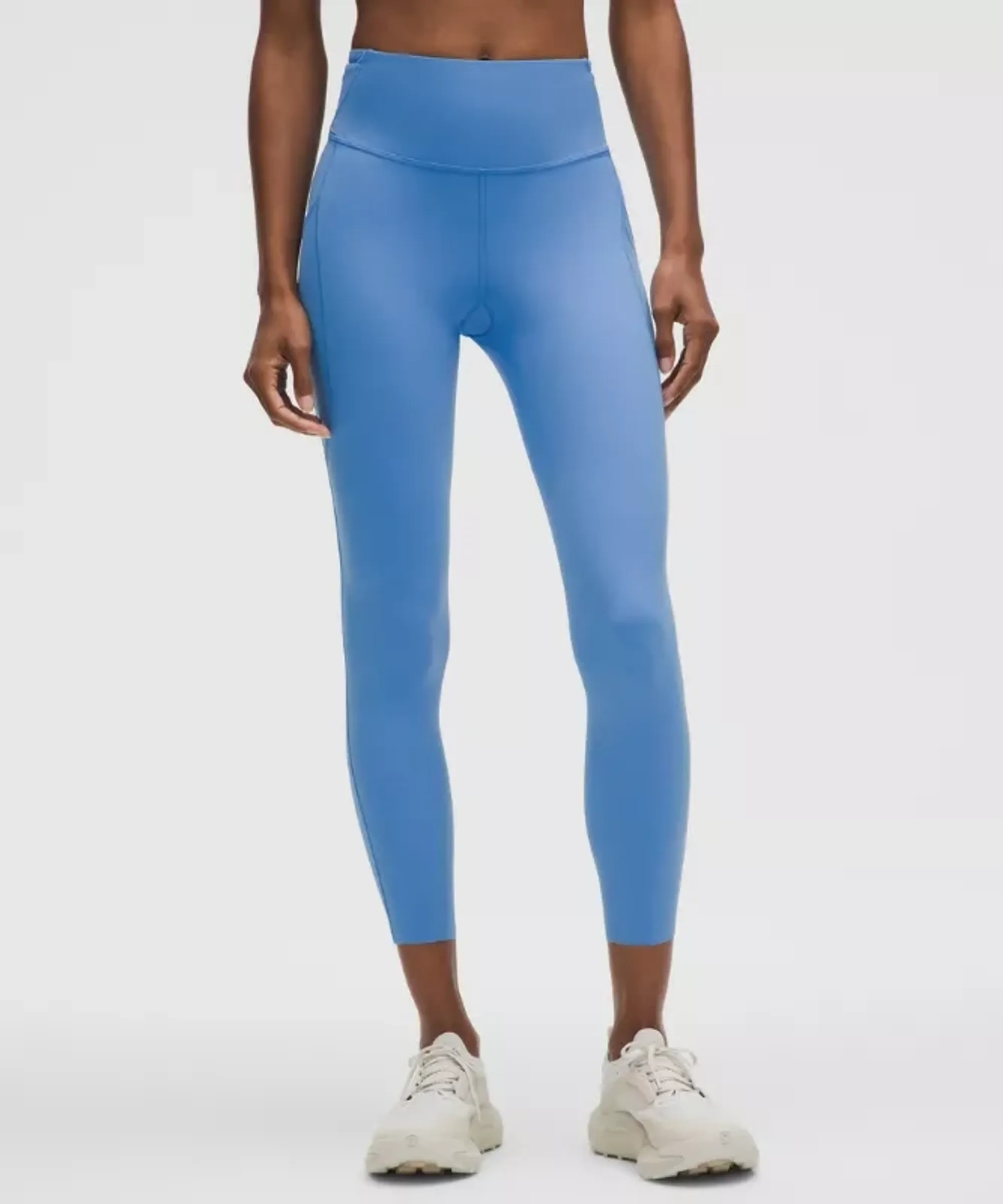 lululemon – Women's Fast and Free High-Rise Tight Leggings 5 Pocket – 25" – Color Blue – Size 0