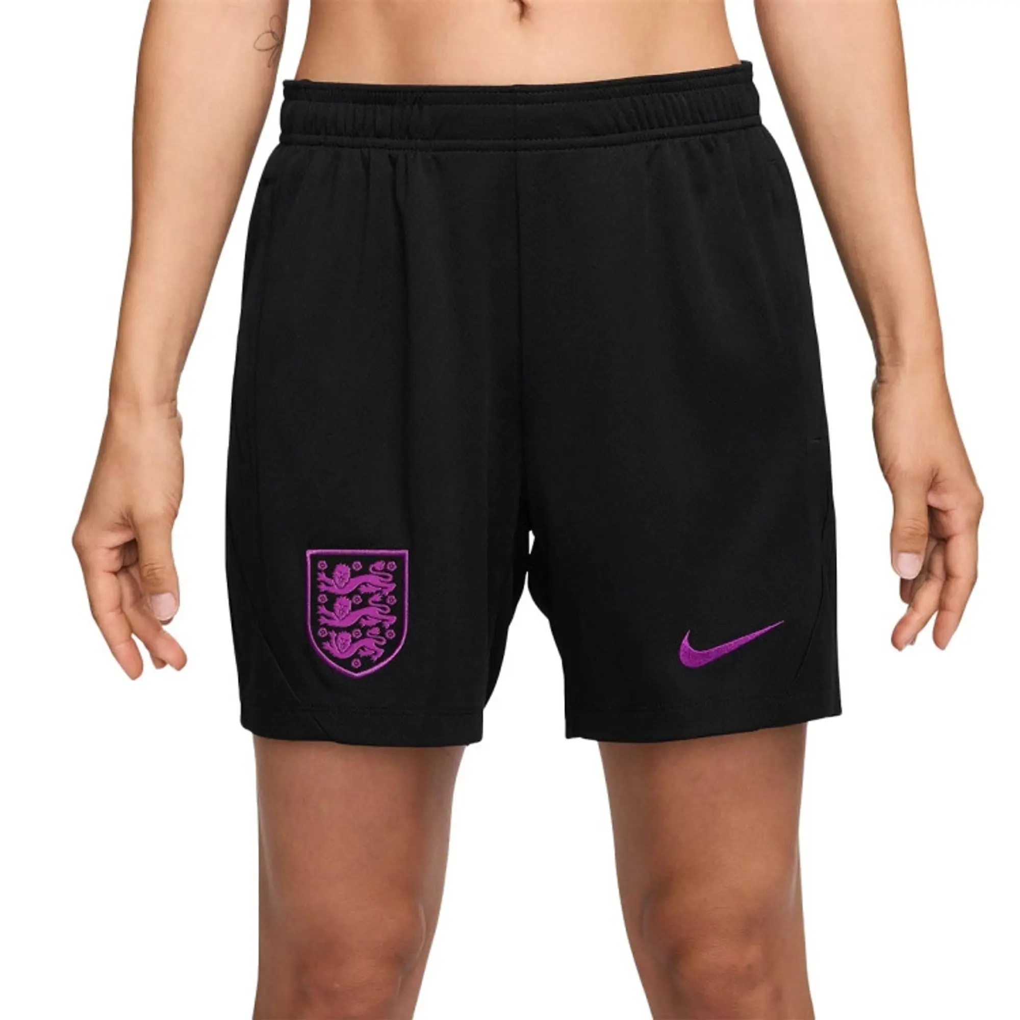 England Lionesses Nike Strike Training Shorts - Black - Womens