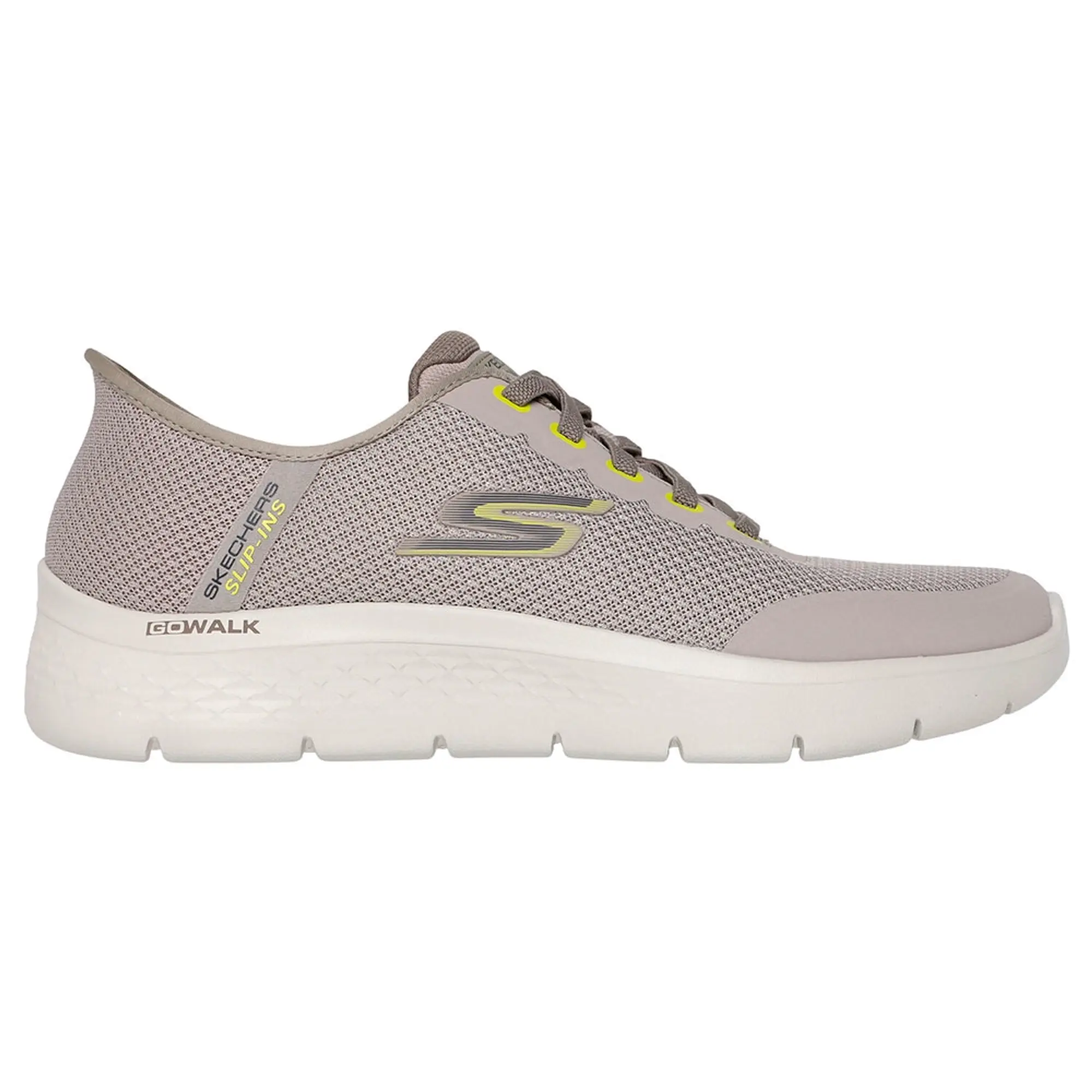 Skechers Men's Slip-ins: GO WALK Flex - Netro Sneaker in Taupe
