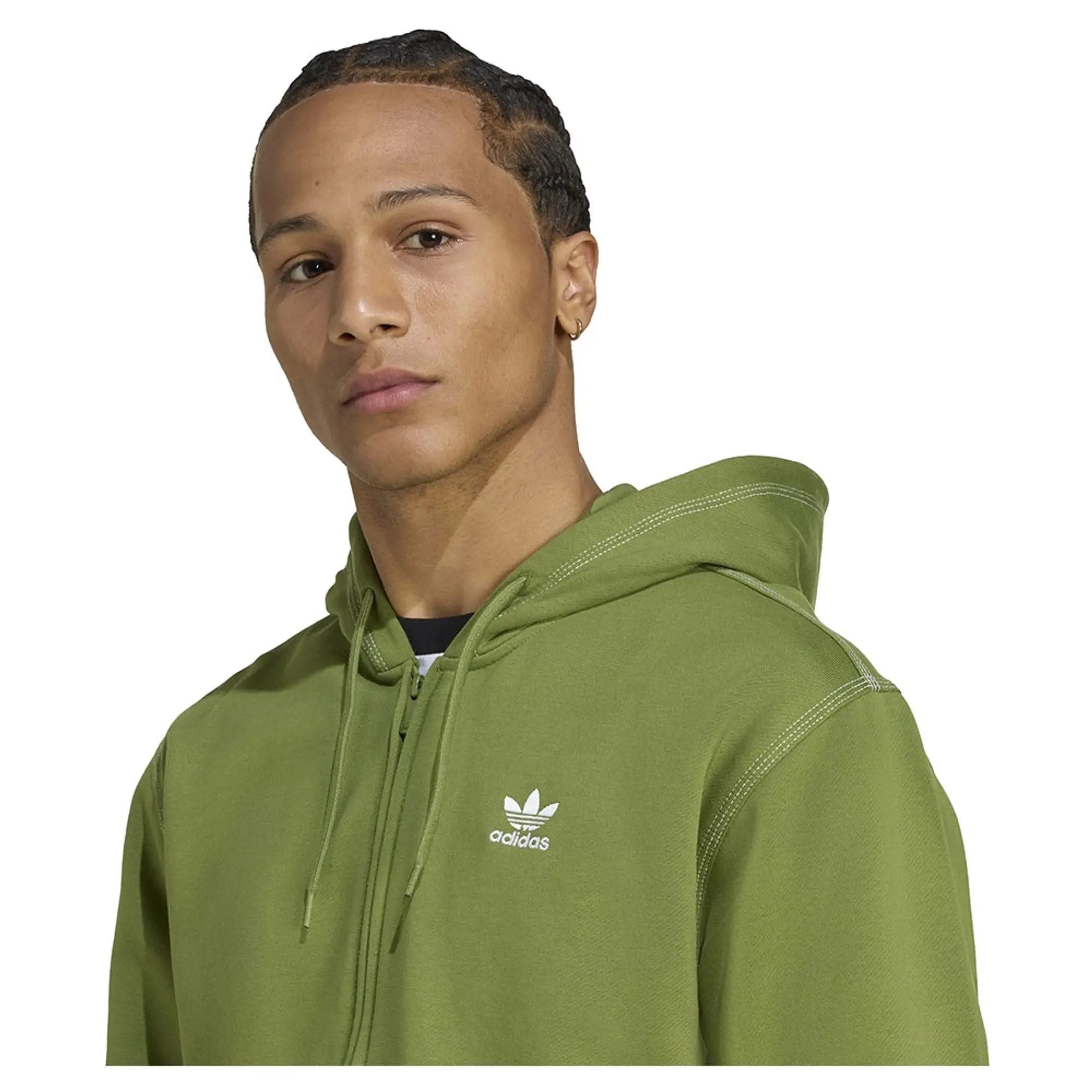 Adidas Originals Essentials Trefoil Full Zip Sweatshirt