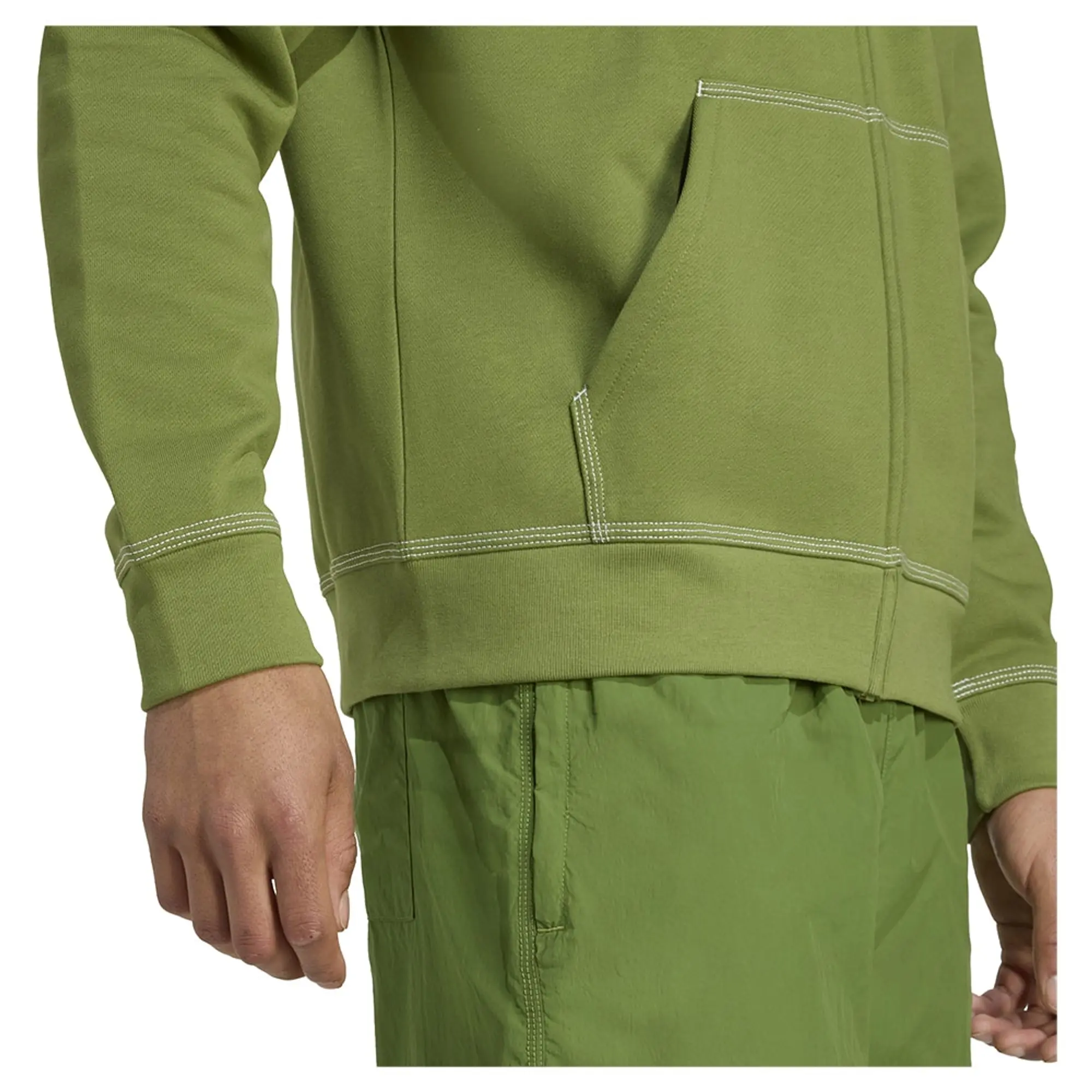 Adidas Originals Essentials Trefoil Full Zip Sweatshirt