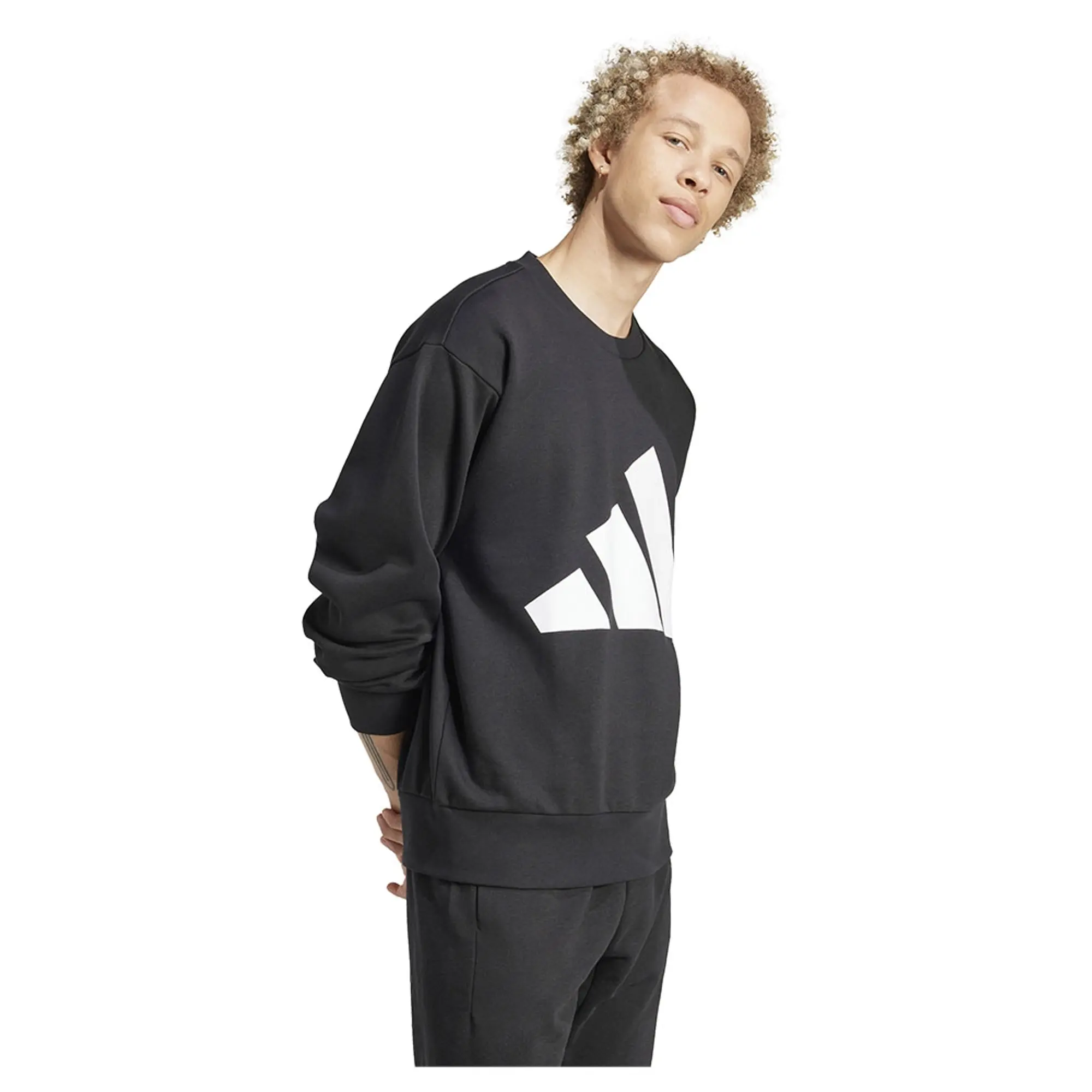 Adidas Essentials Big Logo Fleece Sweatshirt