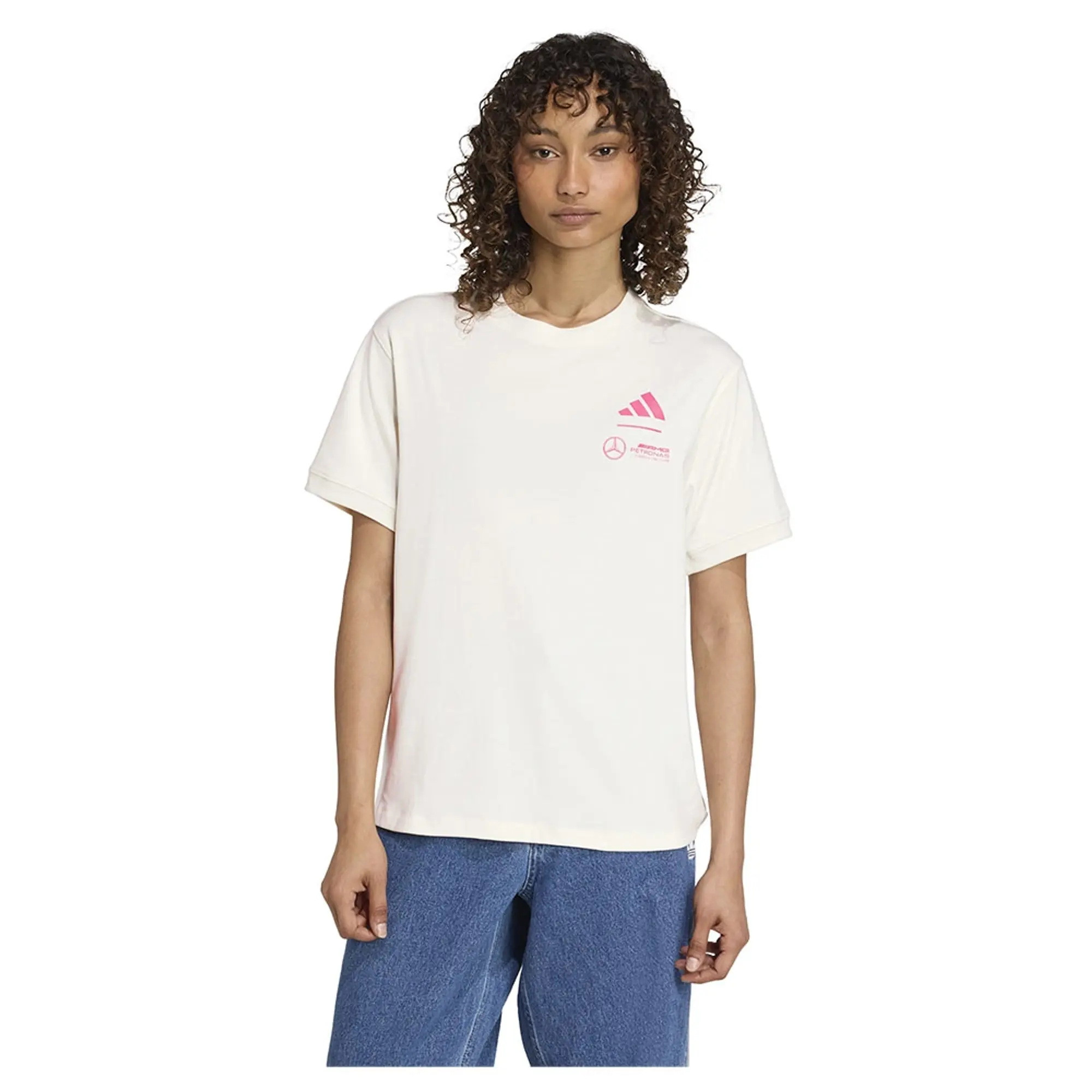 Adidas Mercedes-amg Petronas Formula One Team Summer Graphic Short Sleeve T-shirt